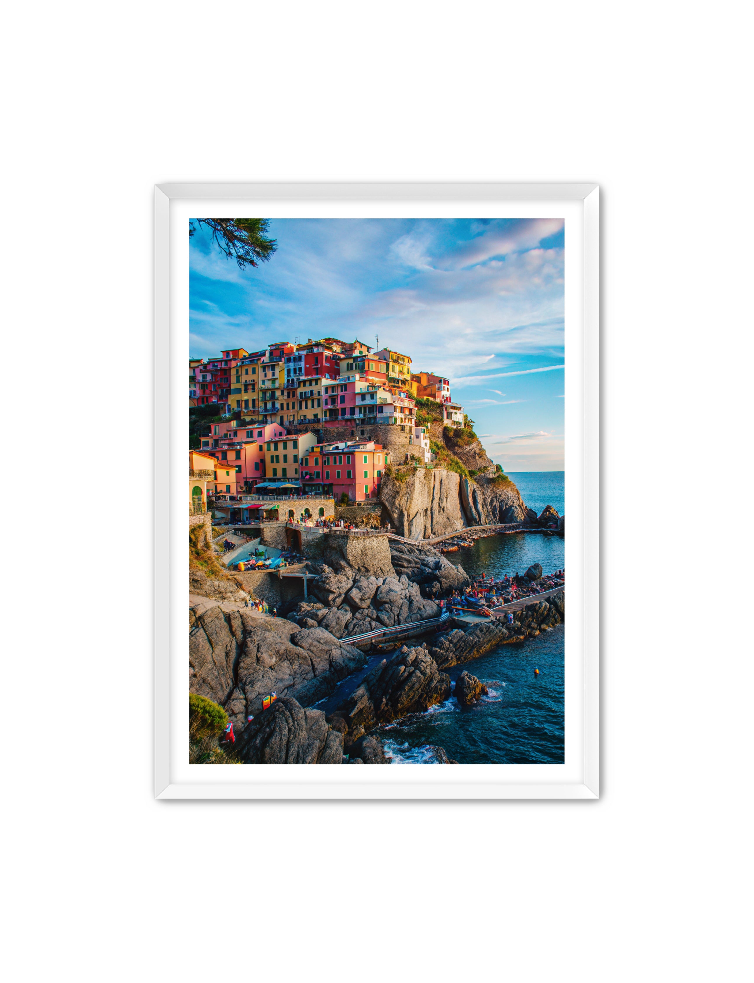 Apricus Prints La Bella Vita 'Cliffside Charm' Apricus Art Collection