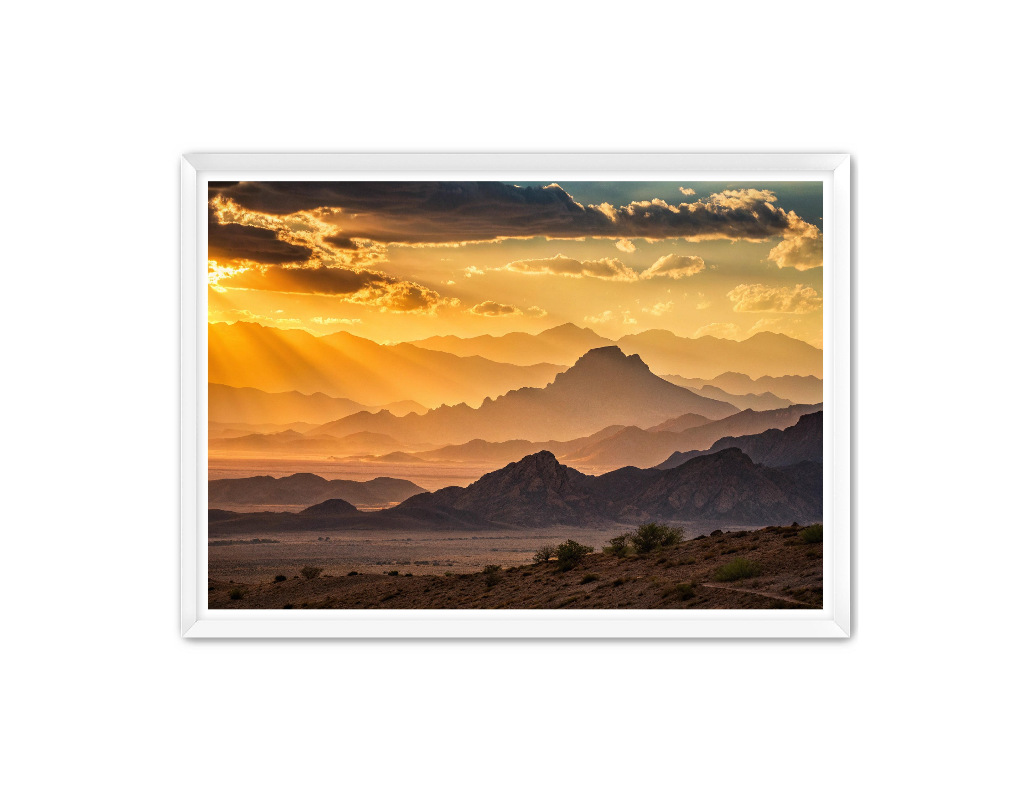 Apricus Prints 'Embers of the Arid Horizon' Apricus Art Collection