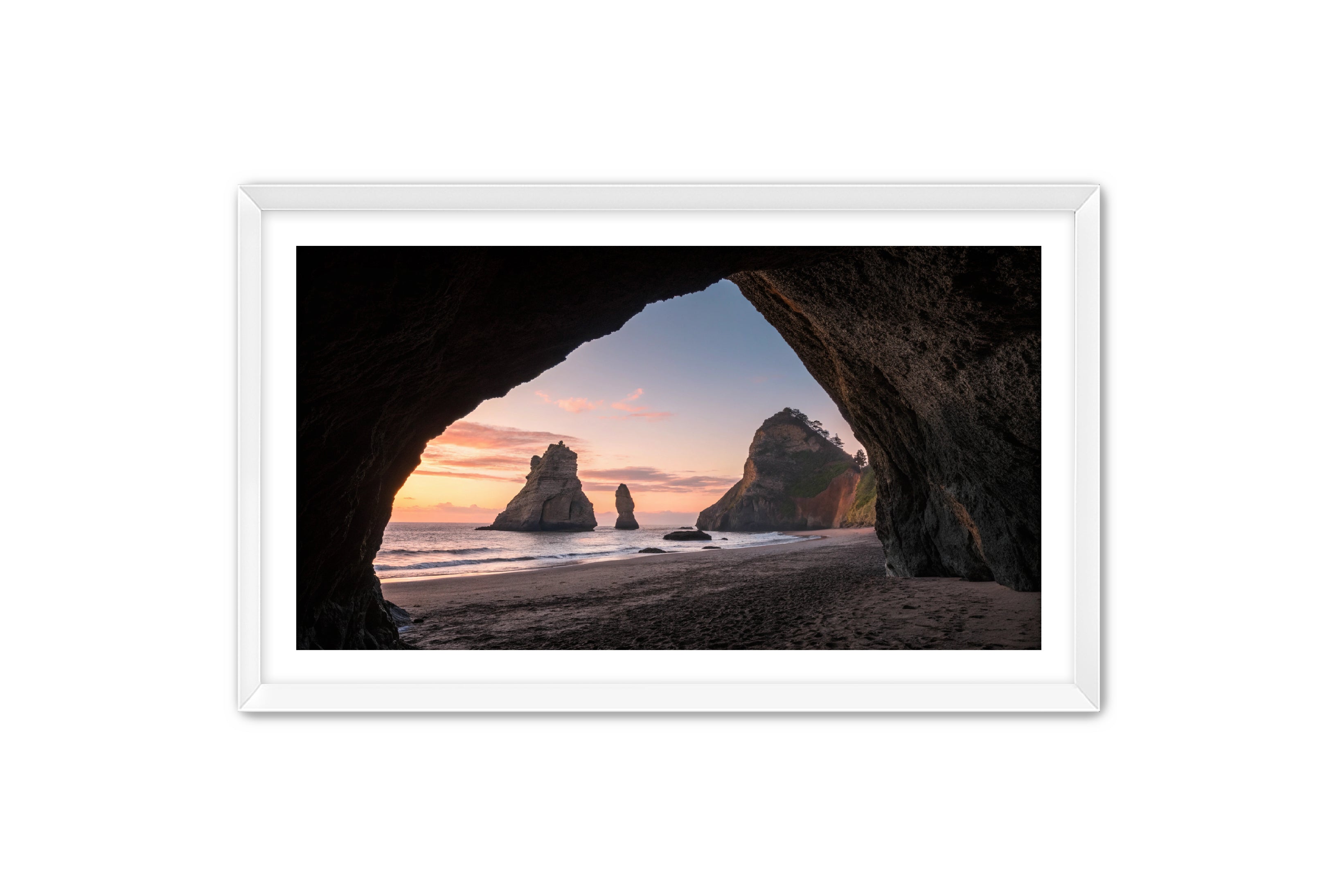 Apricus Prints Beaches 'Rock Framed Horizon' Apricus Art Collection