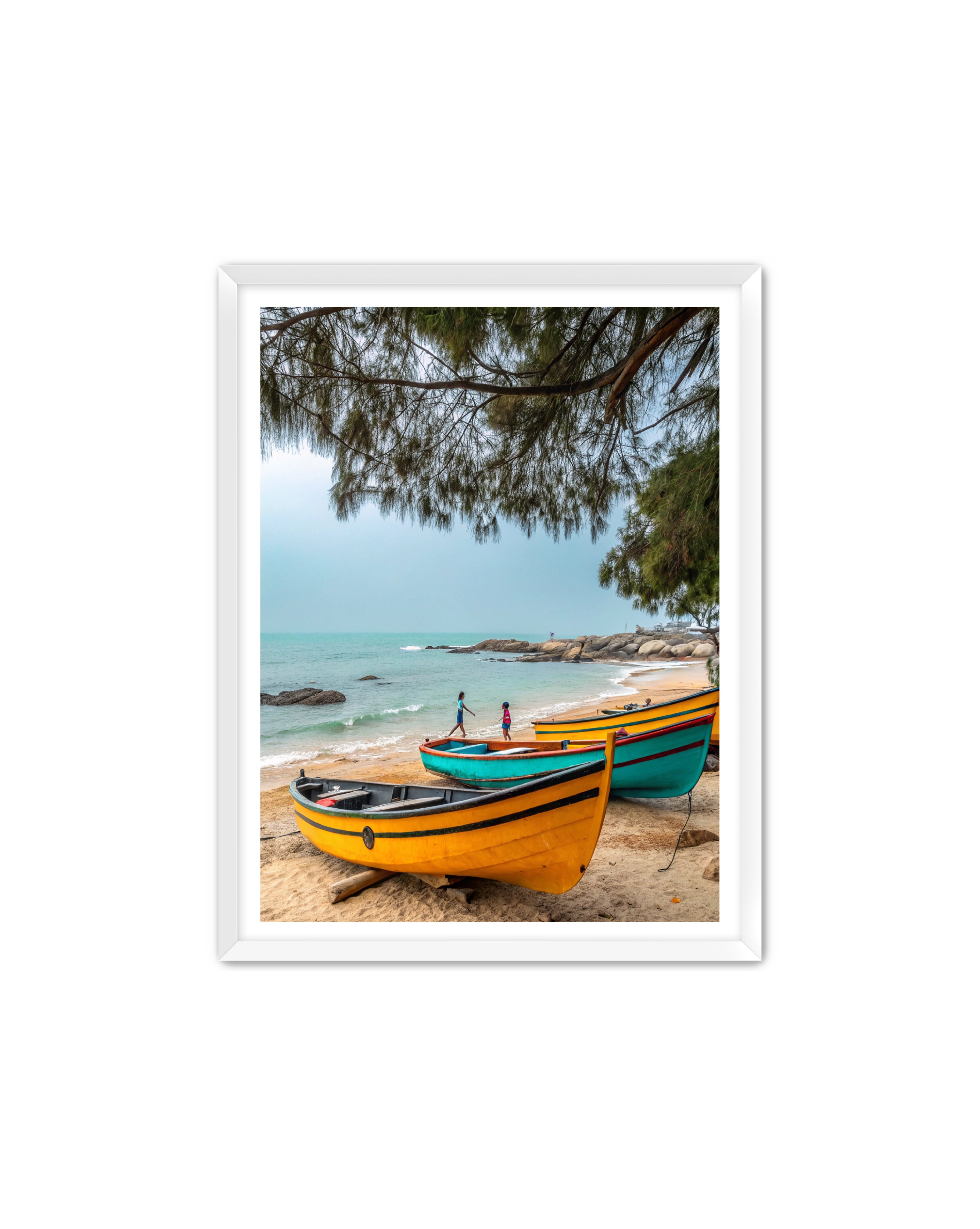 Apricus Prints Beaches 'Serenade of the Sea' Apricus Art Collection