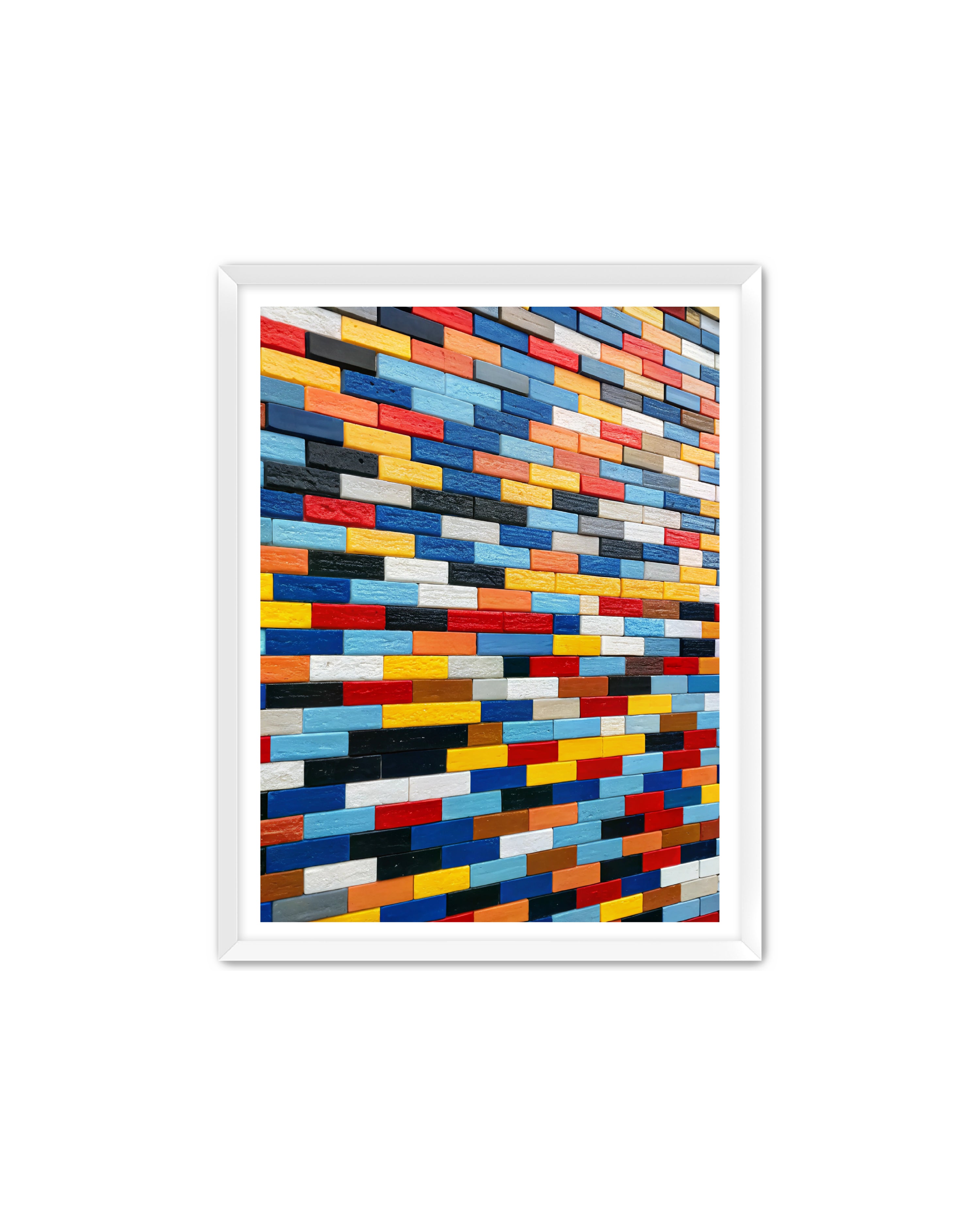 Abstract Prints 'Wall of Kinetic Dreams' Apricus Art Collection