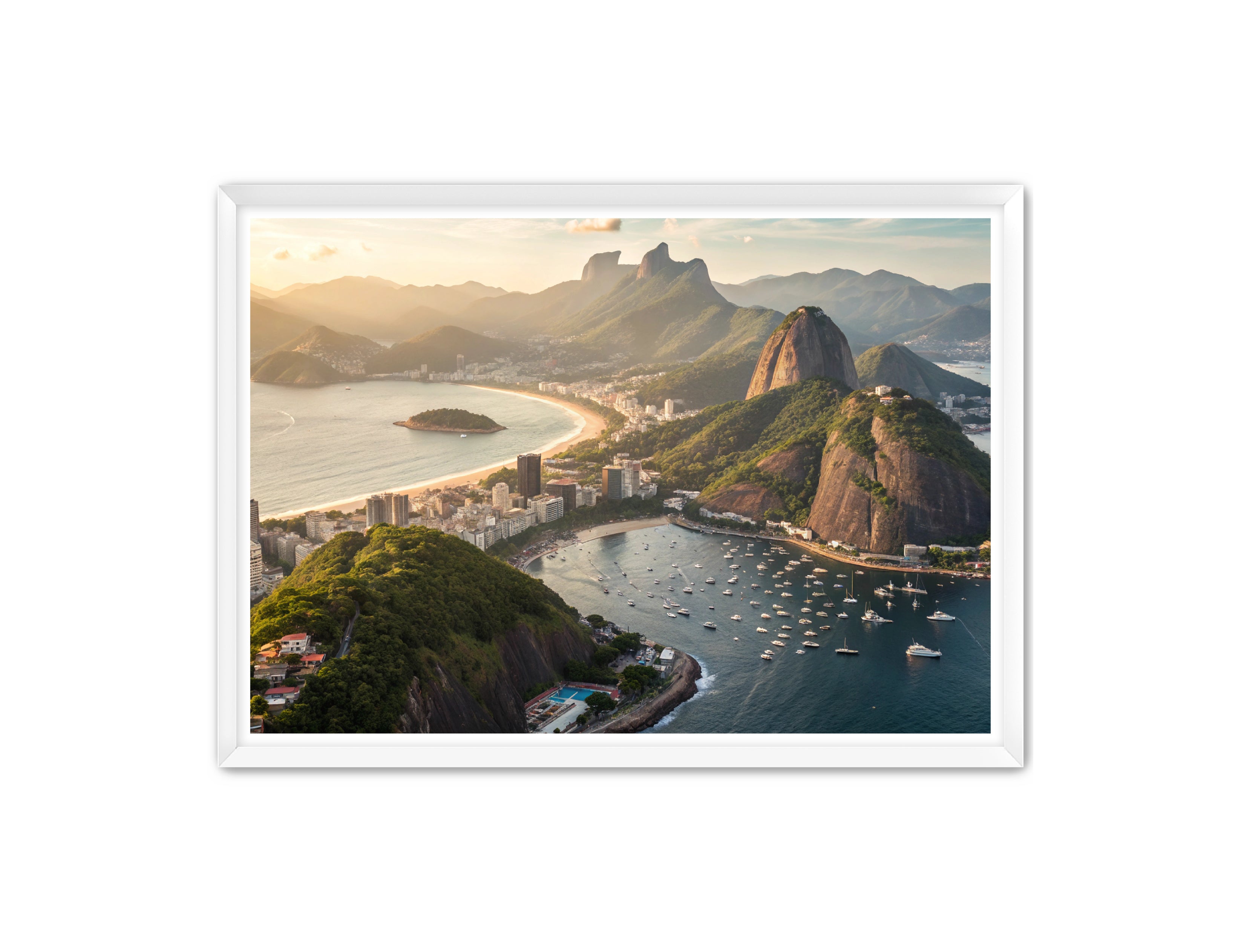 Apricus Prints 'Golden Shores of Brazil' Apricus Art Collection