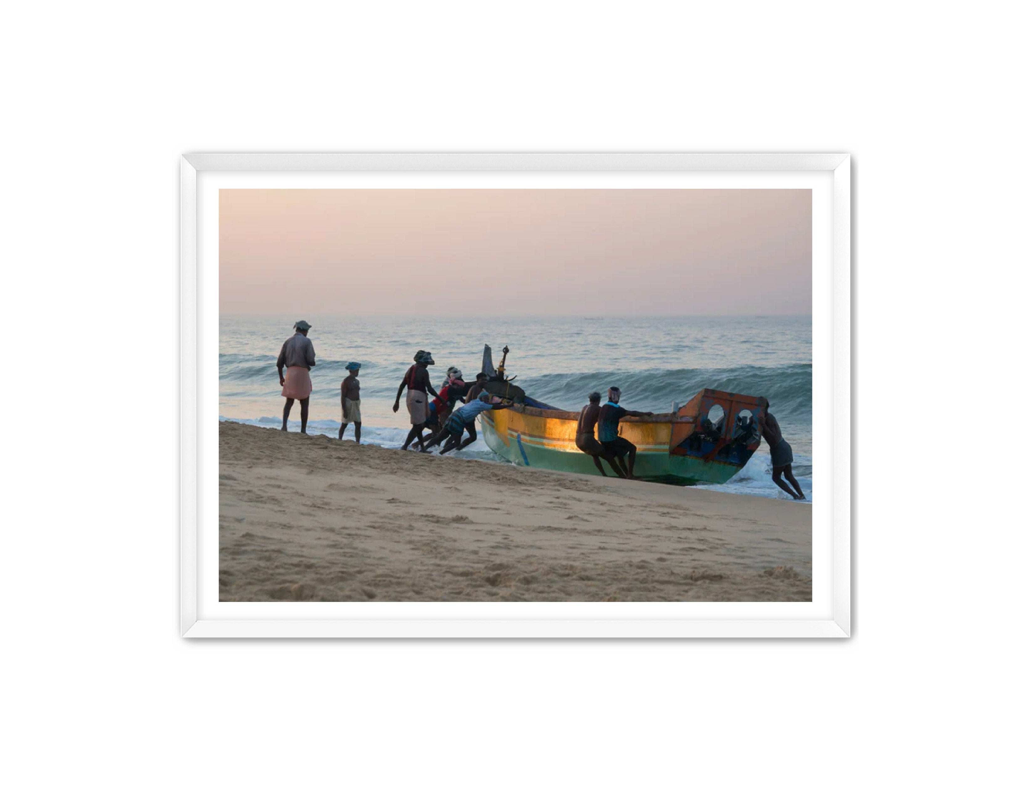 Landscape Photography Prints 'The fishermen' Aline Karagozlu