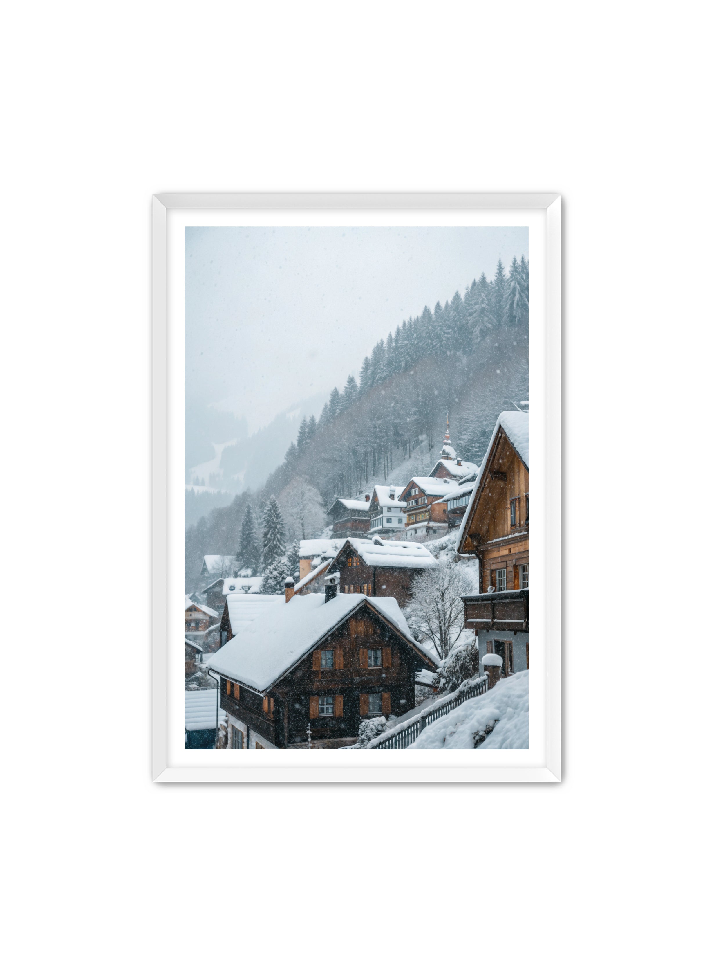 Apricus Prints 'Winter in the Alps' Apricus Art Collection