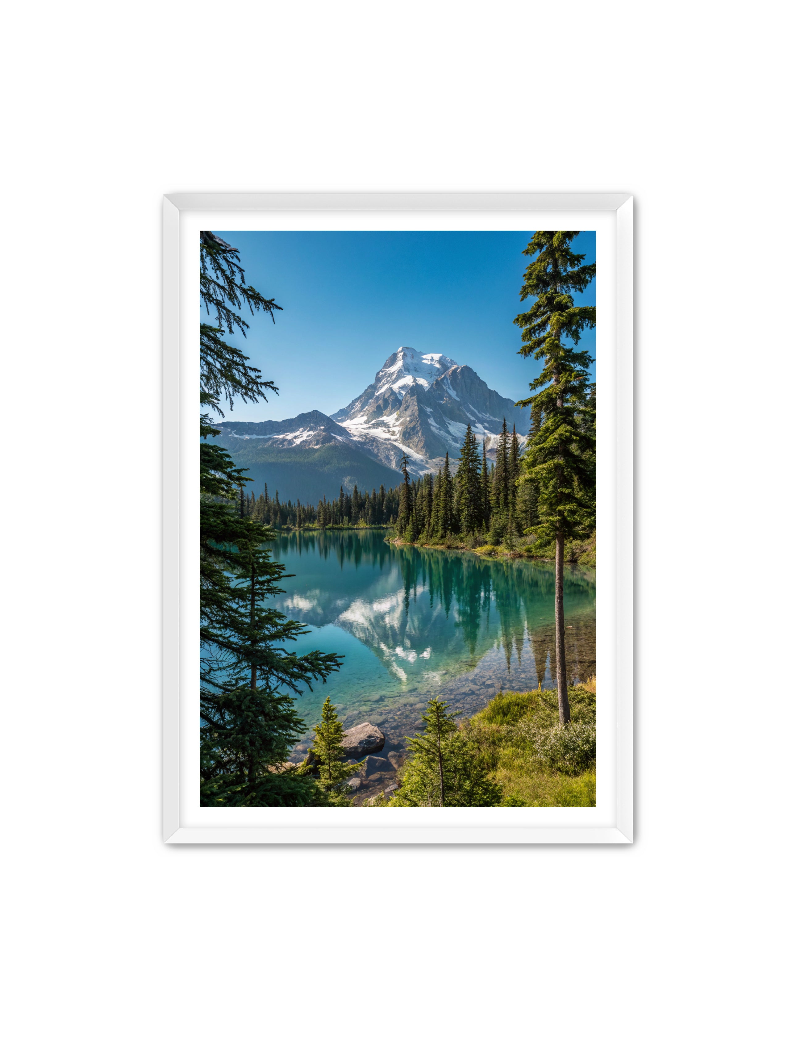 Apricus Prints 'Mirror of the Peak' Apricus Art Collection