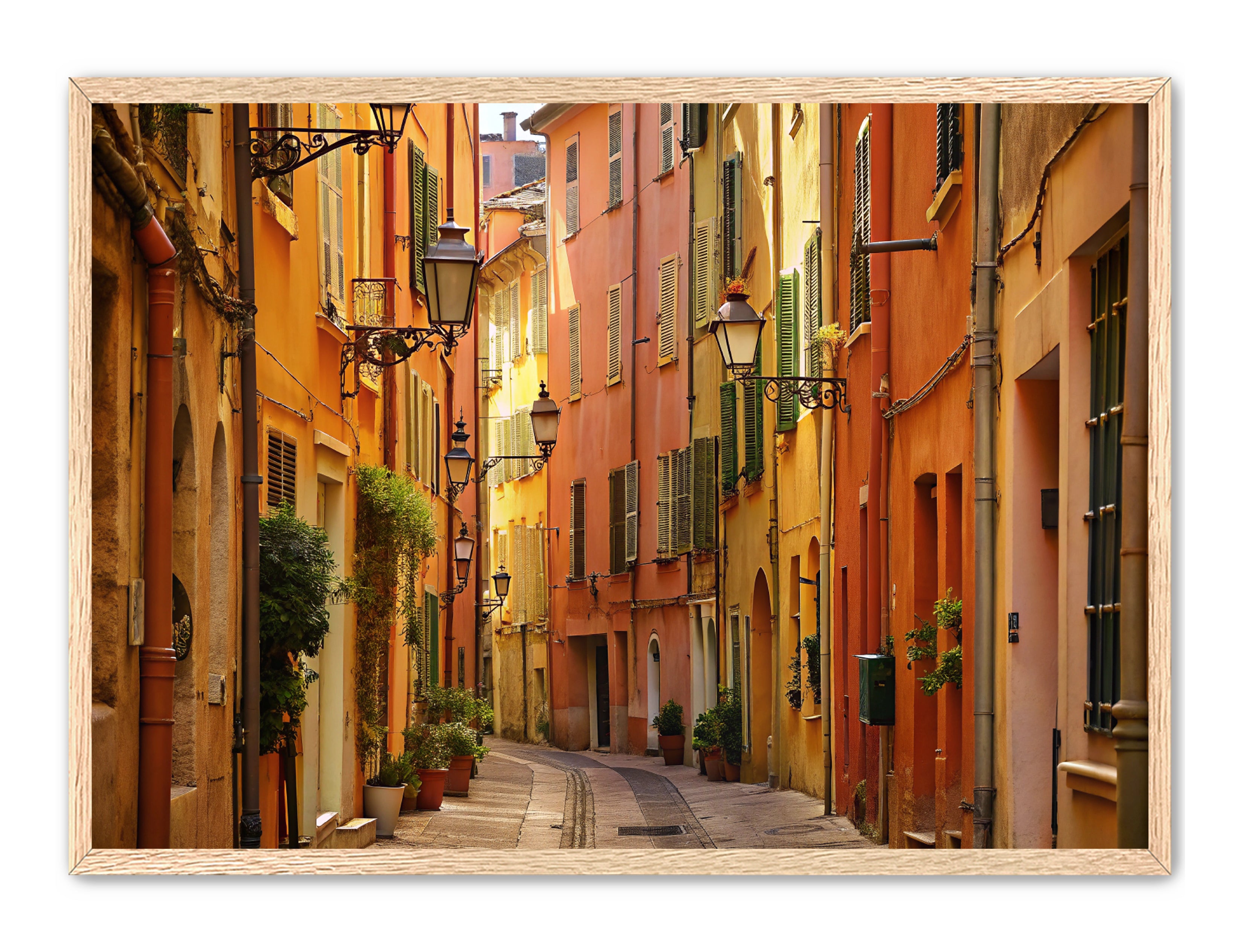 Apricus Prints La Bella Vita 'Riviera Alley' Apricus Art Collection