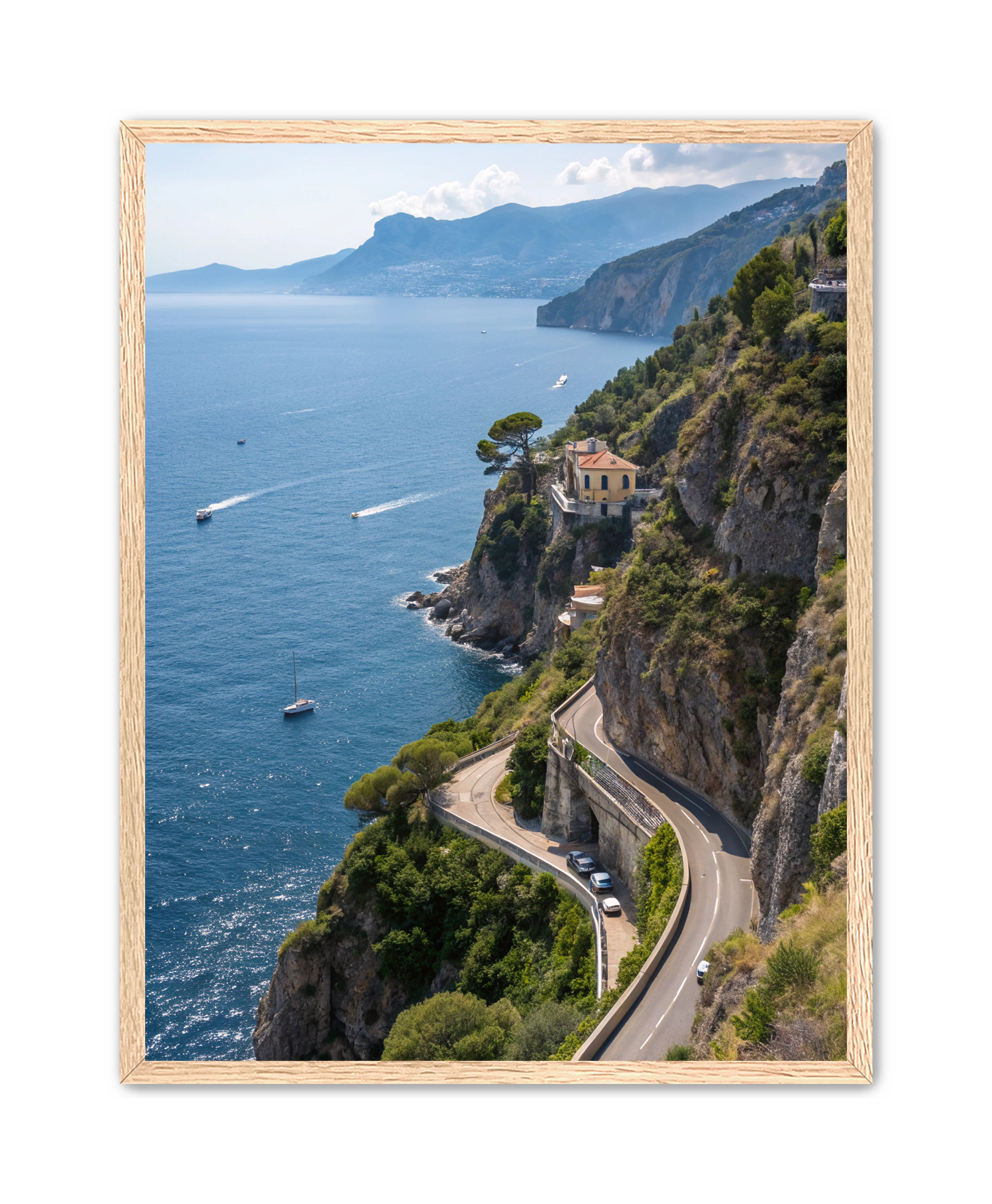 Apricus Prints 'Ribbon of the Amalfi' Apricus Art Collection