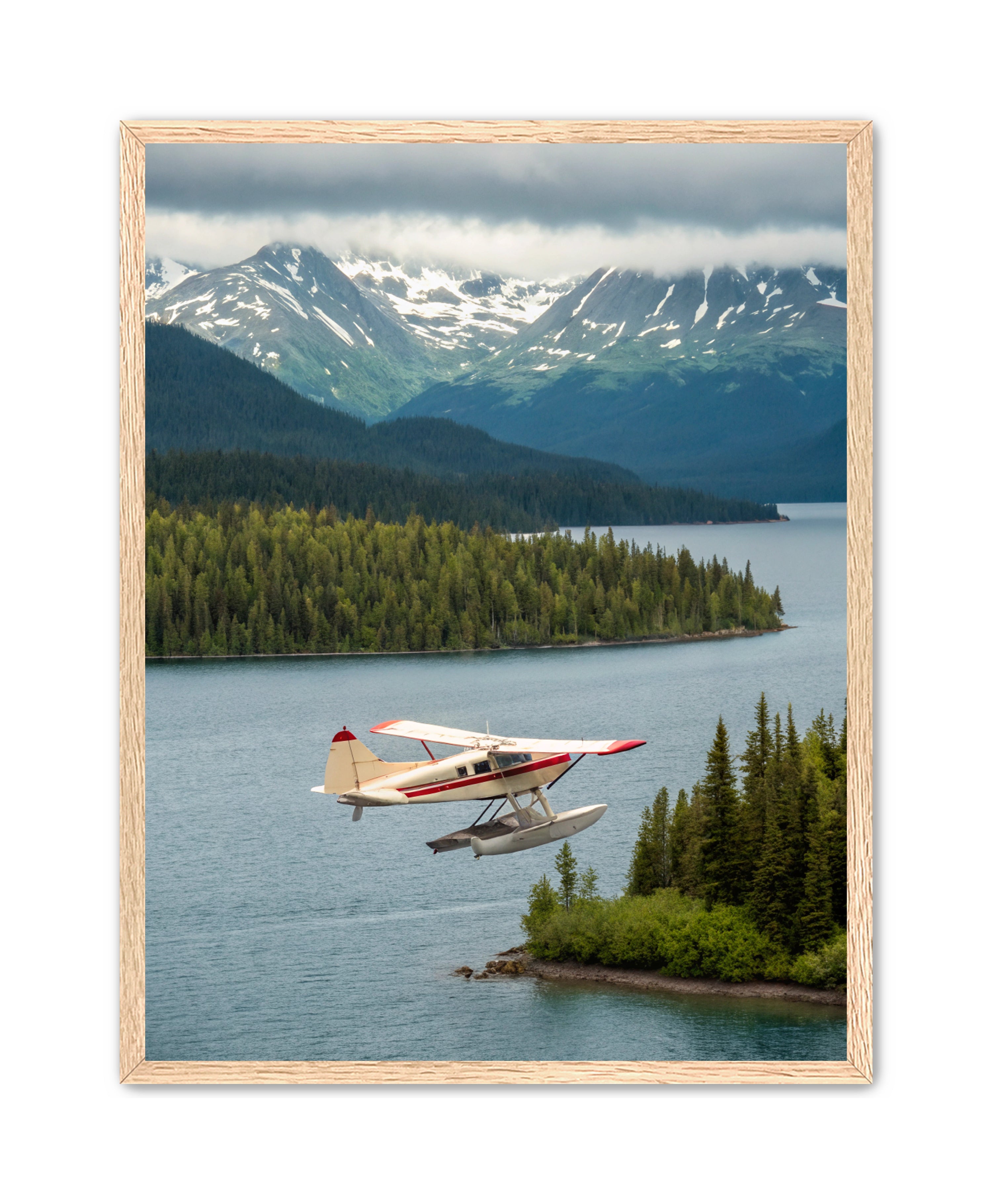 Apricus Prints 'Alaska Taxi' Apricus Art Collection