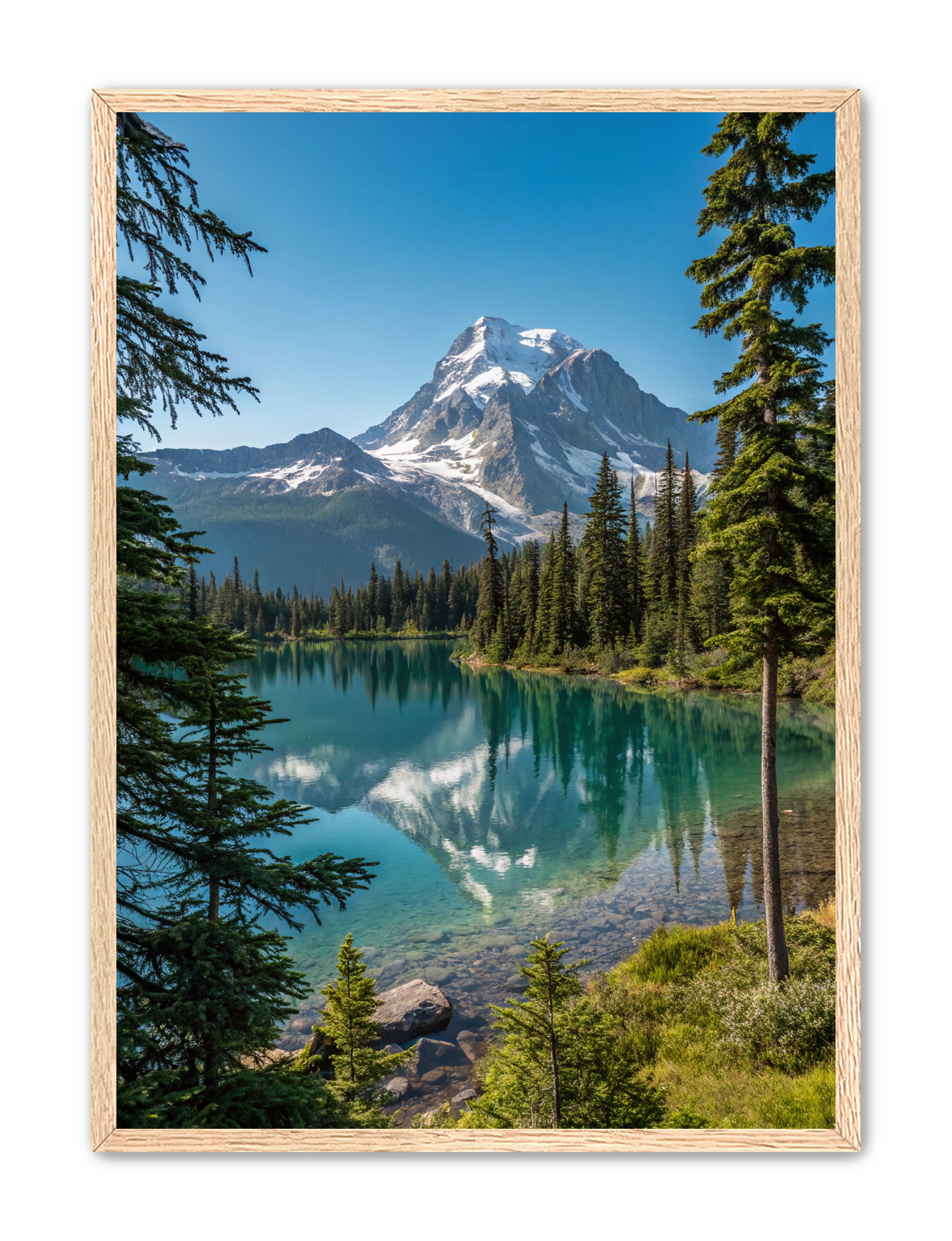 Apricus Prints 'Mirror of the Peak' Apricus Art Collection