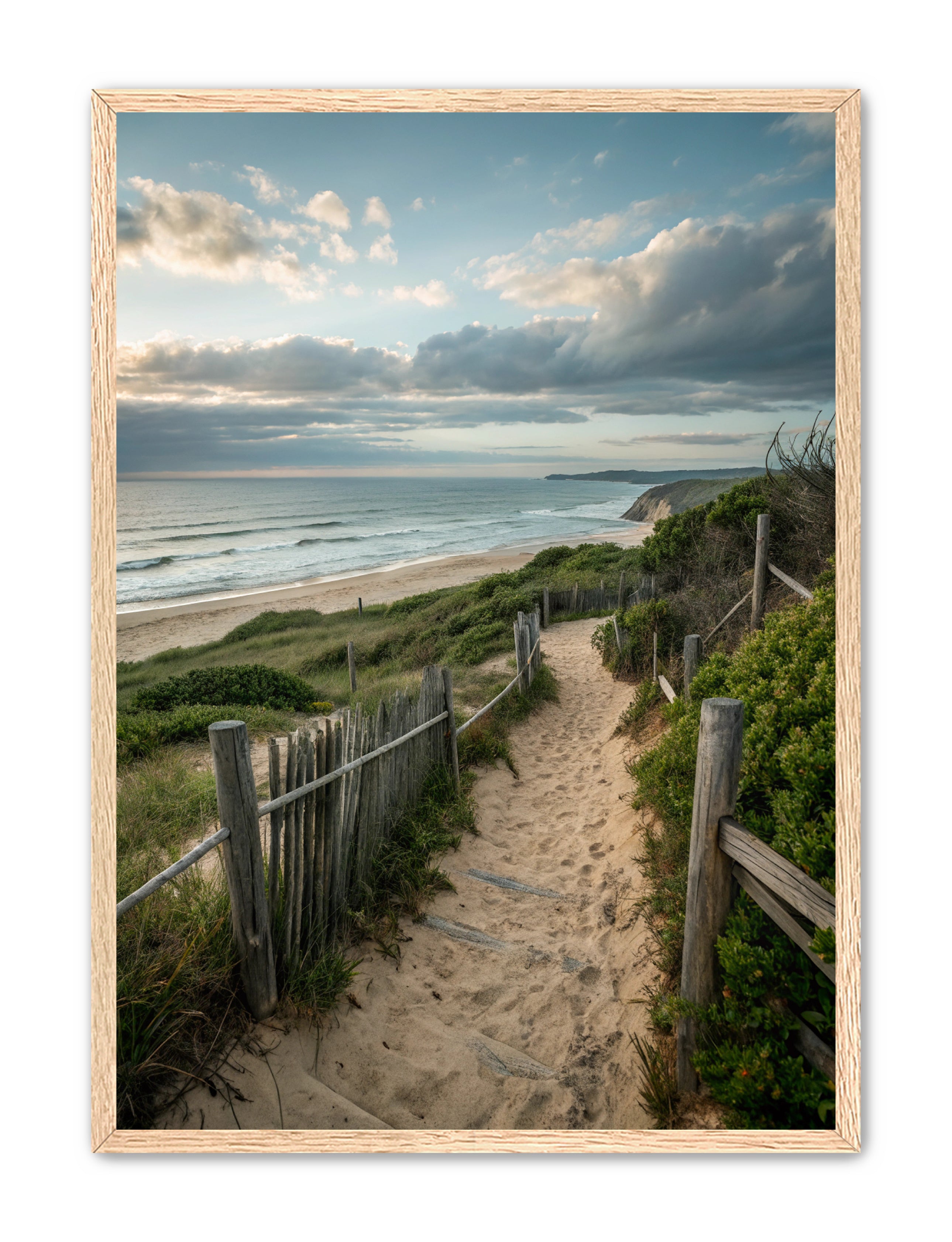 Apricus Prints Beaches 'Down We Go' Apricus Art Collection