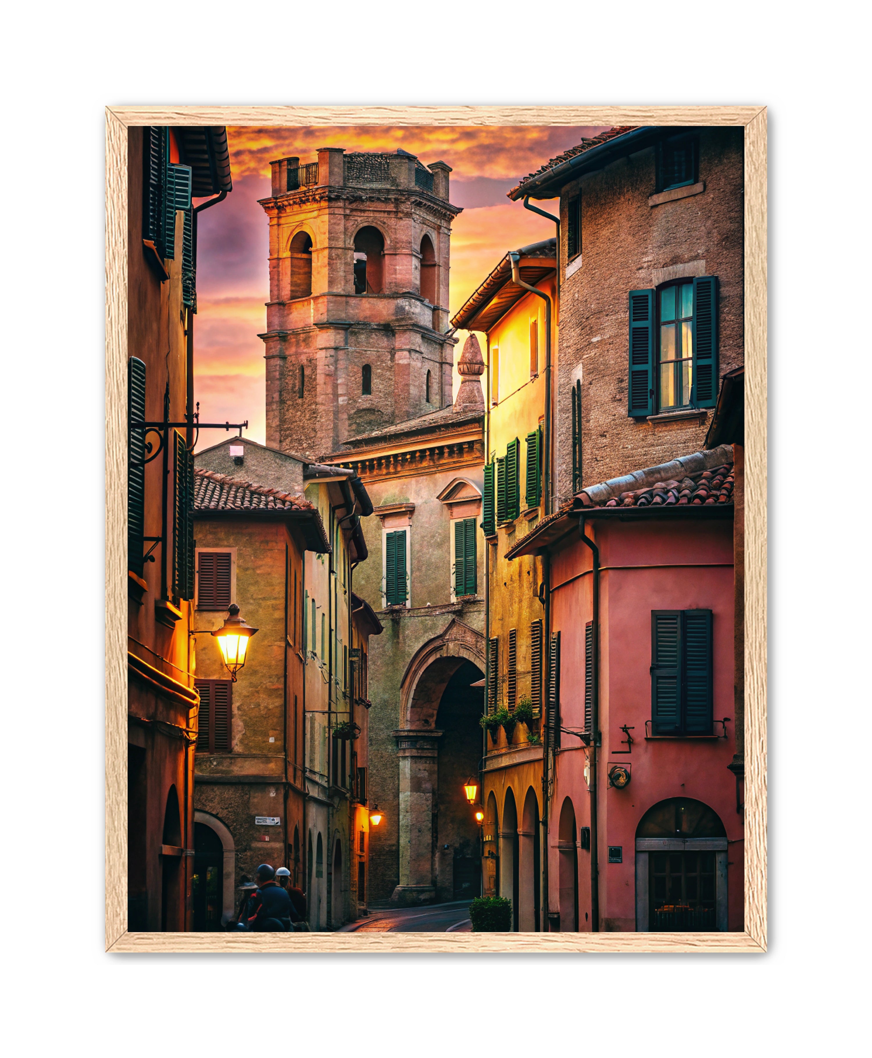 Apricus Prints La Bella Vita 'Golden Firenze' Apricus Art Collection