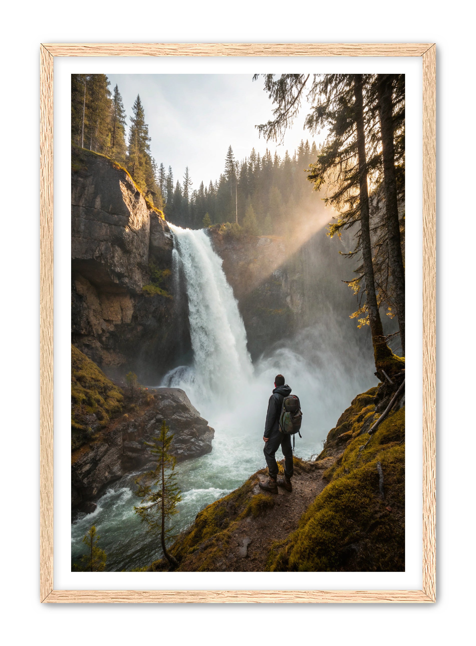 Apricus Prints 'Lost in the Falls' Apricus Art Collection