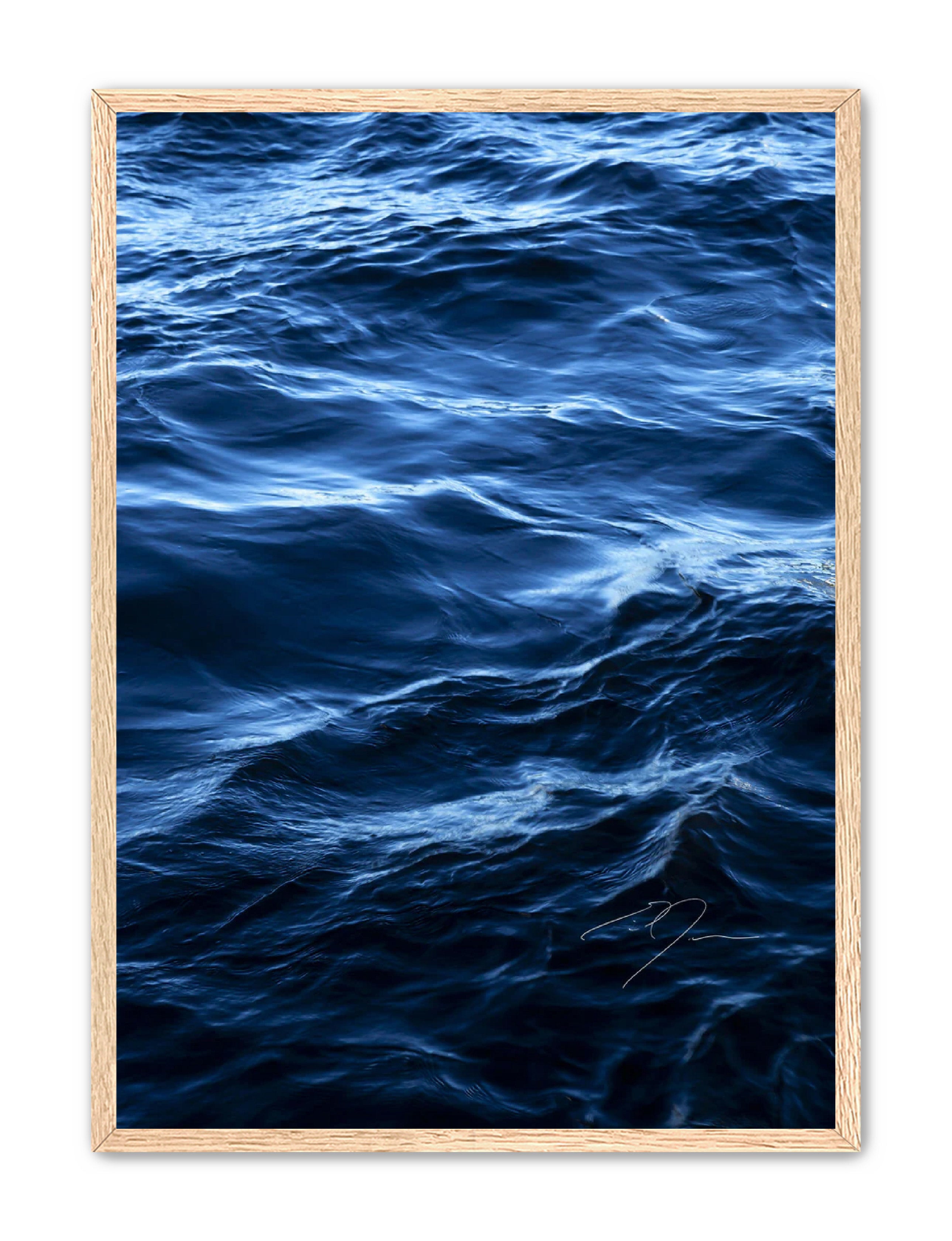 Art Contemporary Photography Prints Seascape 'Water, No.13' Eric C. Jackson Studio