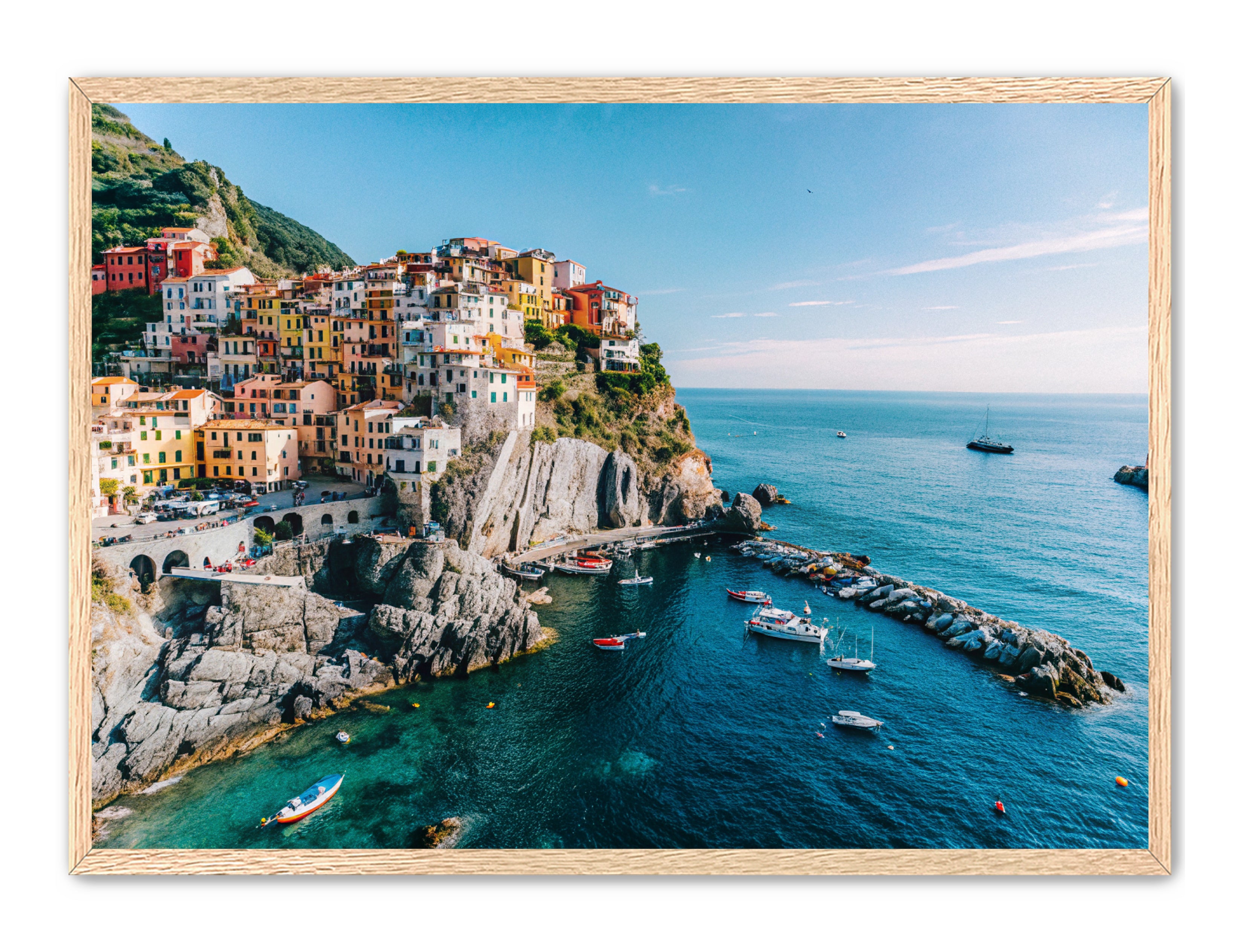 Apricus Prints La Bella Vita 'Italian Harbor' Apricus Art Collection