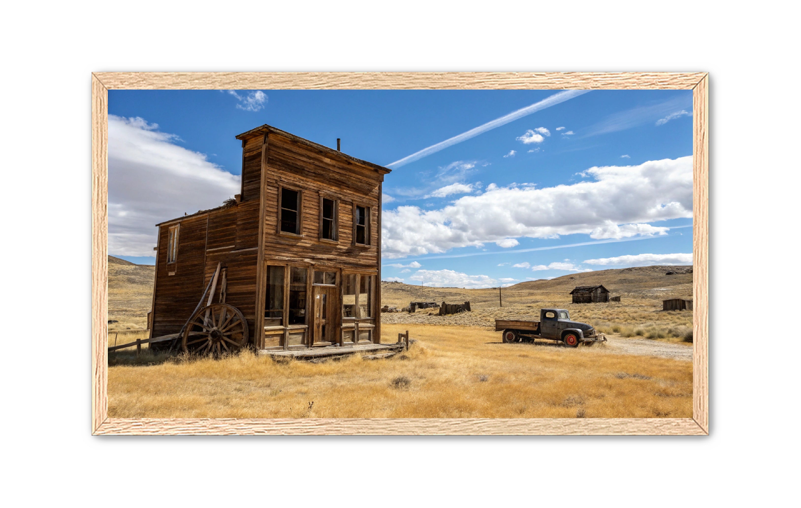 Apricus Prints Vaquero 'Ghost Town Blues' Apricus Art Collection