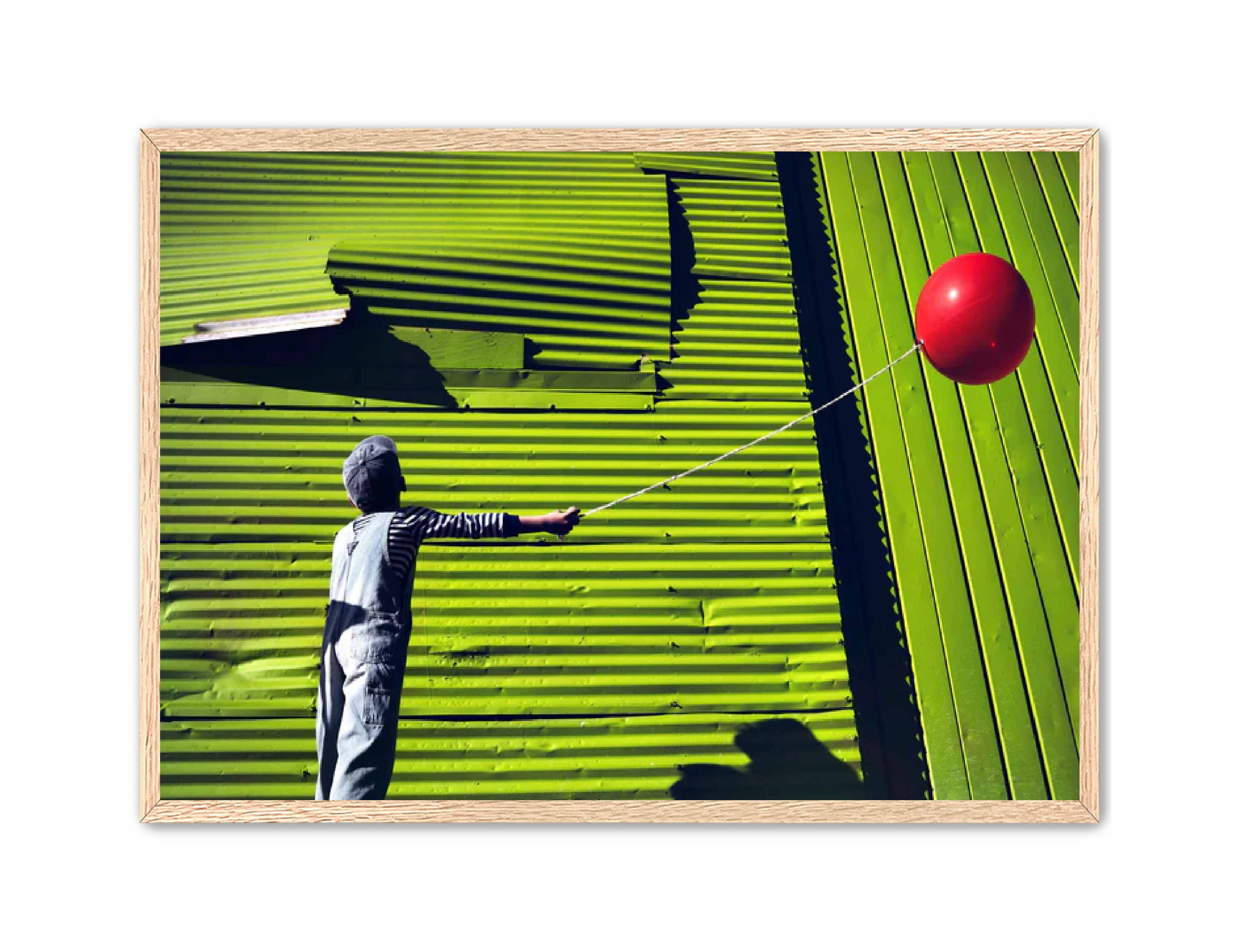 Photography Prints 'Red Balloon II' Reed Decker