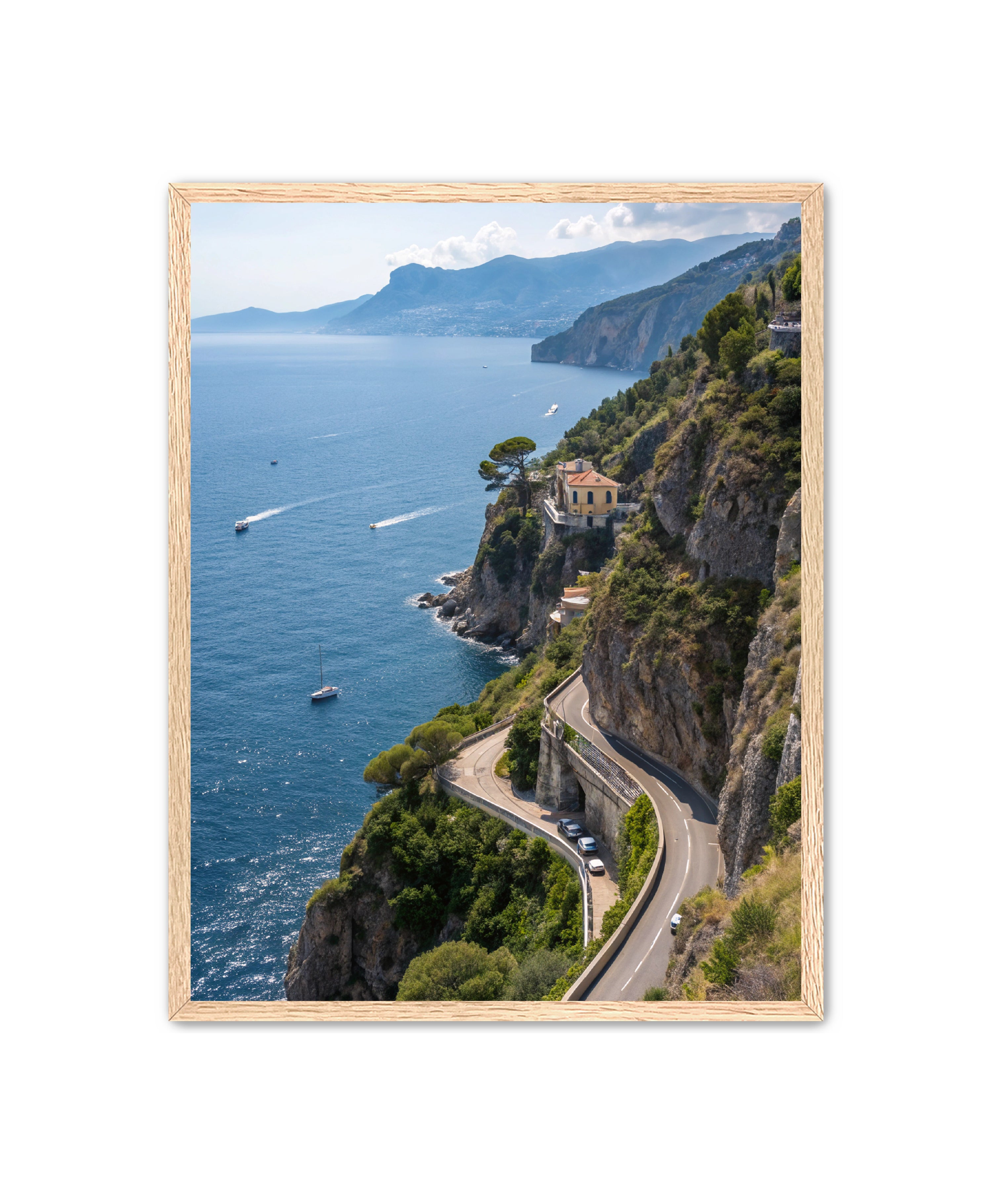 Apricus Prints 'Ribbon of the Amalfi' Apricus Art Collection