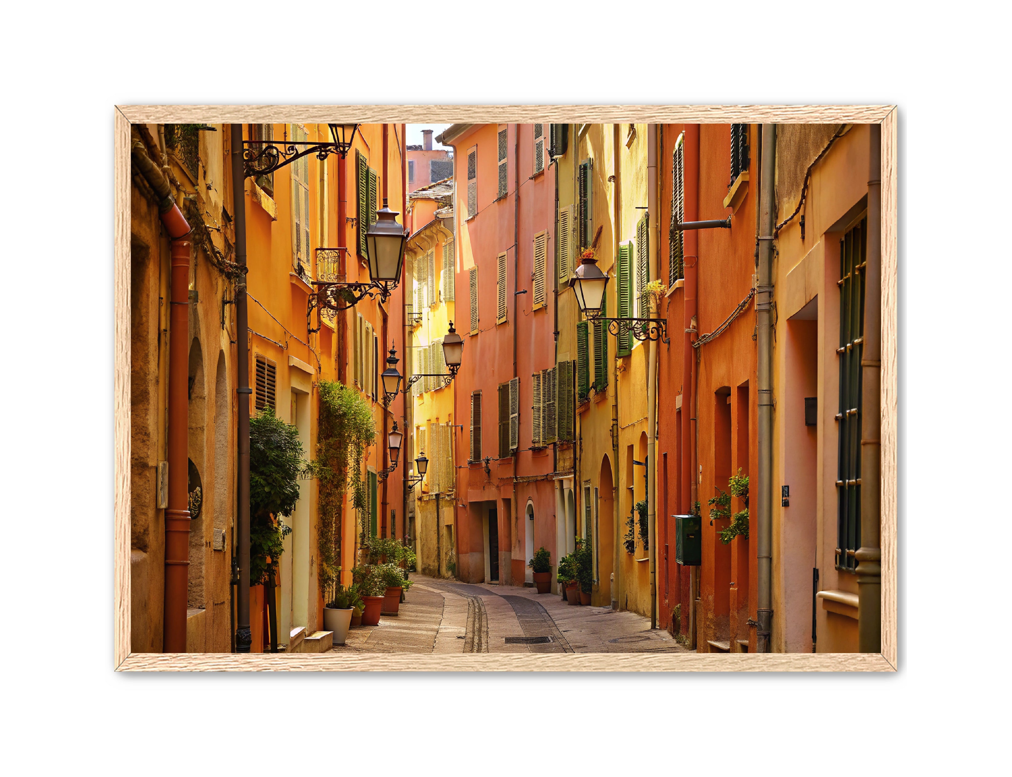 Apricus Prints La Bella Vita 'Riviera Alley' Apricus Art Collection