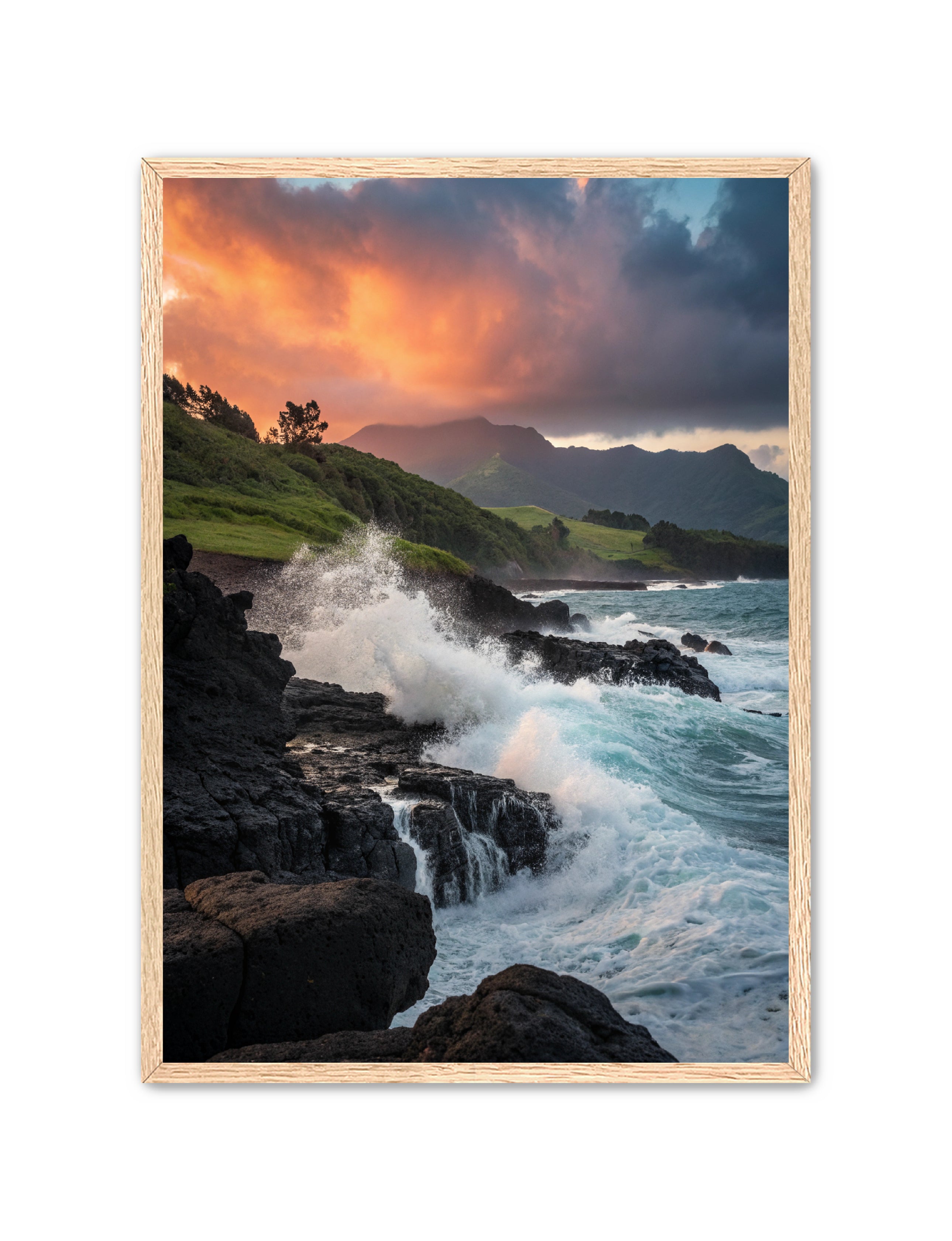 Apricus Prints Beaches 'Love on the Rocks' Apricus Art Collection