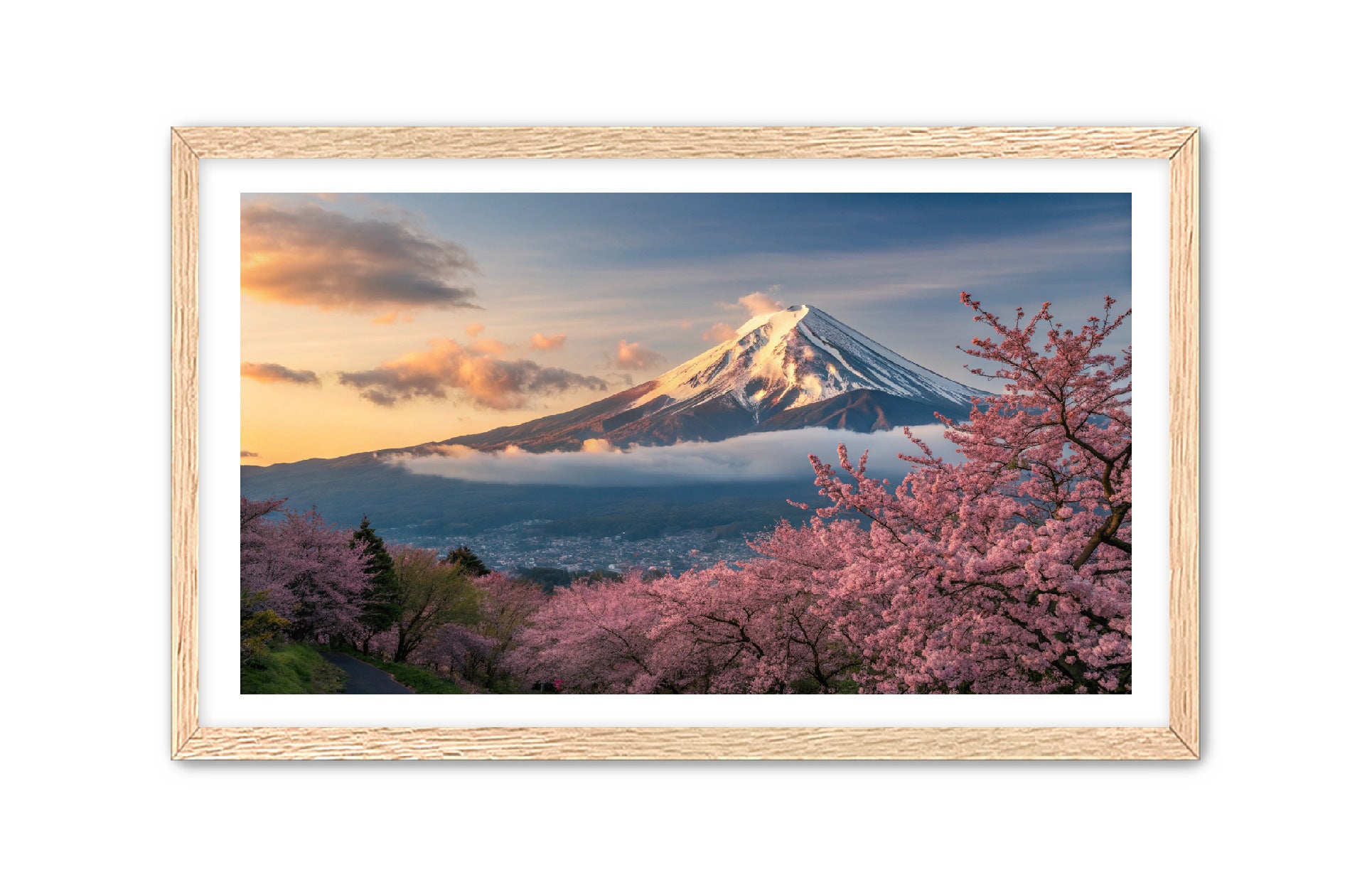 Apricus Prints 'Fuji’s Reflection' Apricus Art Collection