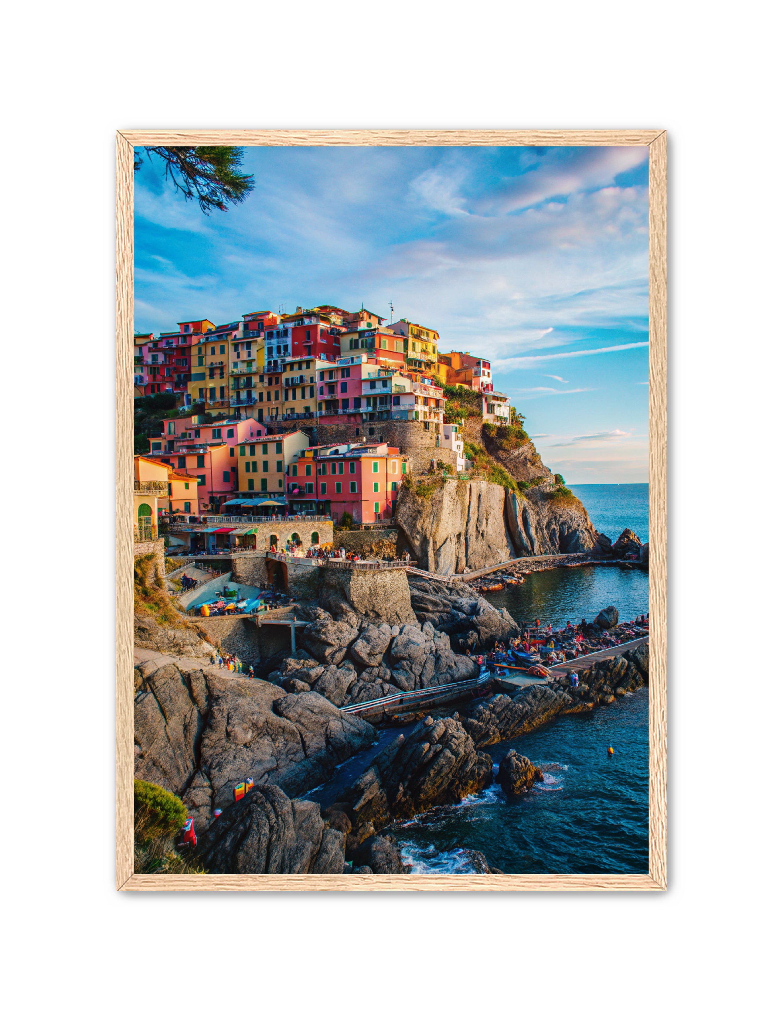 Apricus Prints La Bella Vita 'Cliffside Charm' Apricus Art Collection