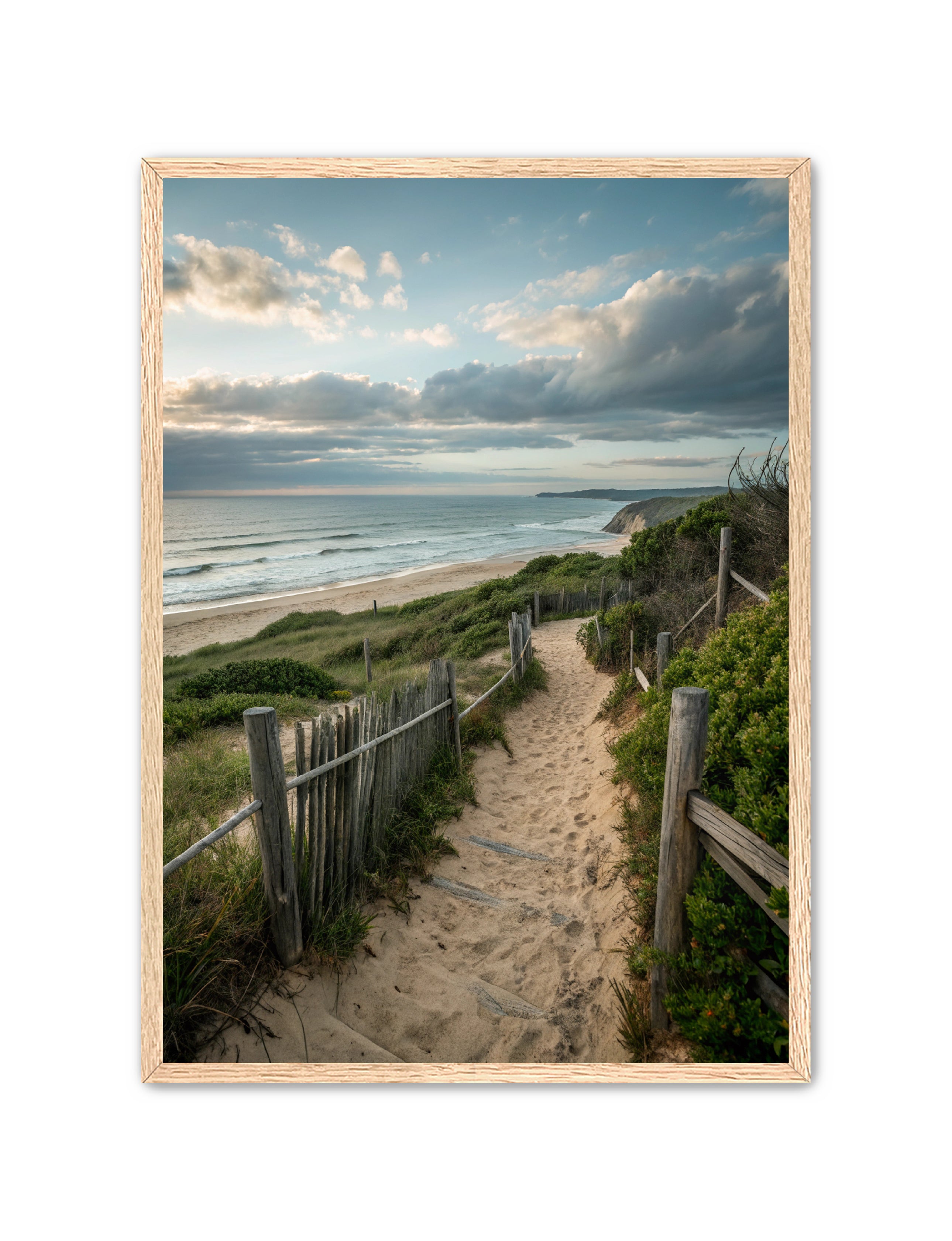 Apricus Prints Beaches 'Down We Go' Apricus Art Collection