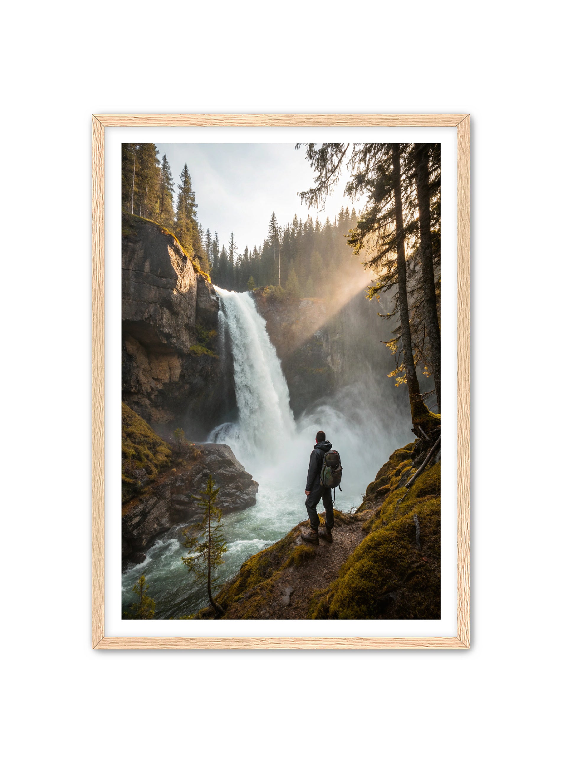 Apricus Prints 'Lost in the Falls' Apricus Art Collection