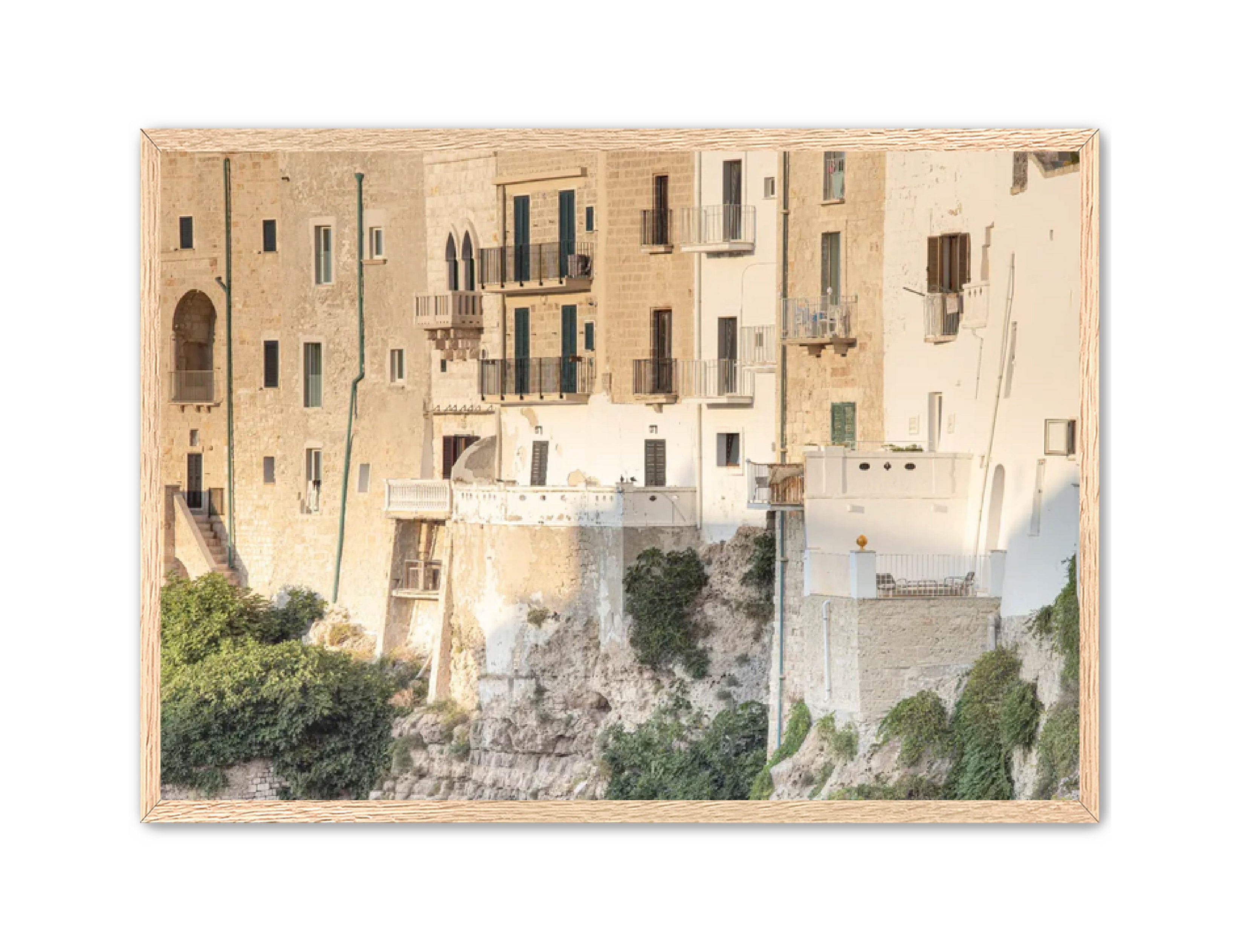 photography Prints 'FACADE OF POLIGNANO' Erin Rudzinski