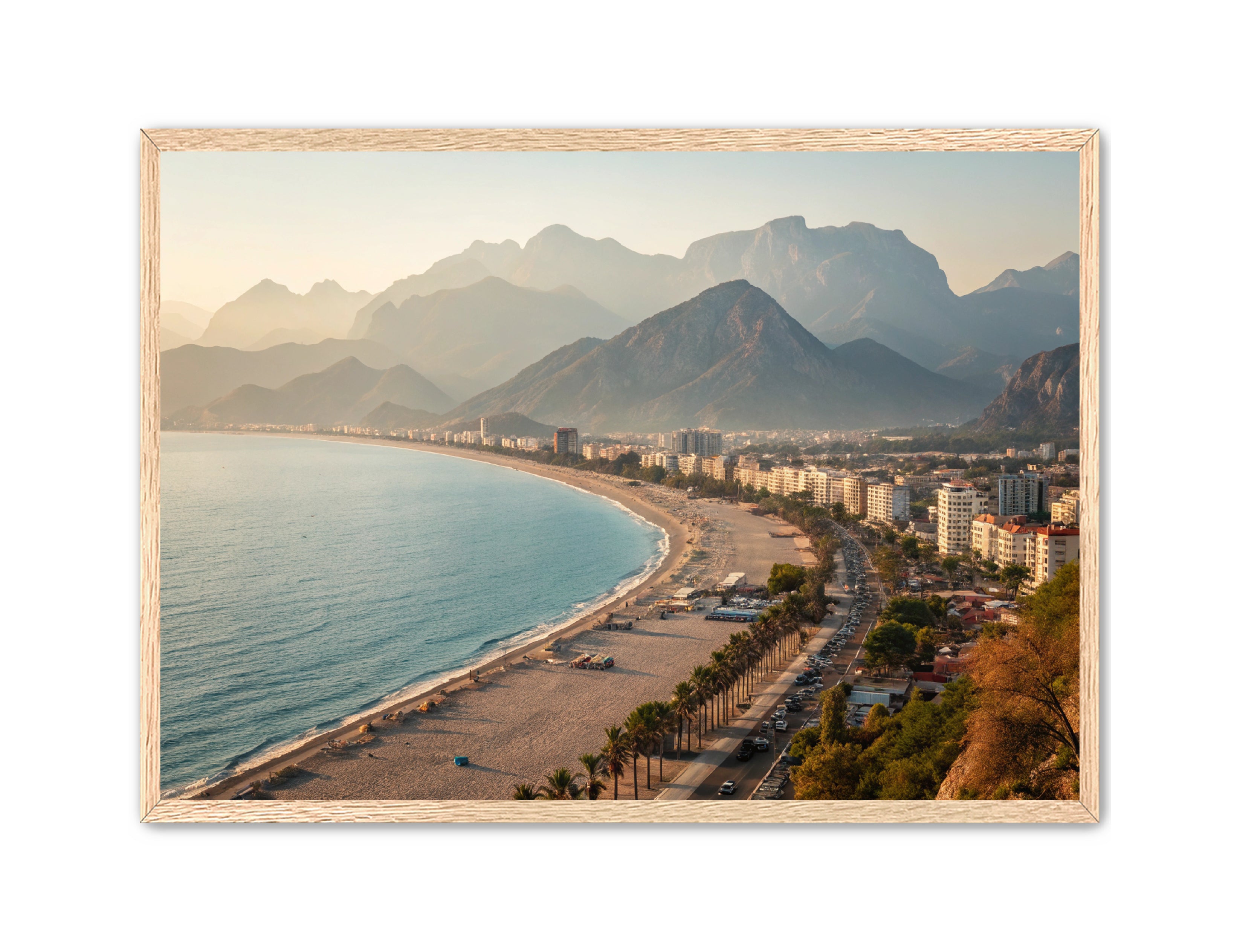 Apricus Prints Beaches 'Bay of Nice' Apricus Art Collection