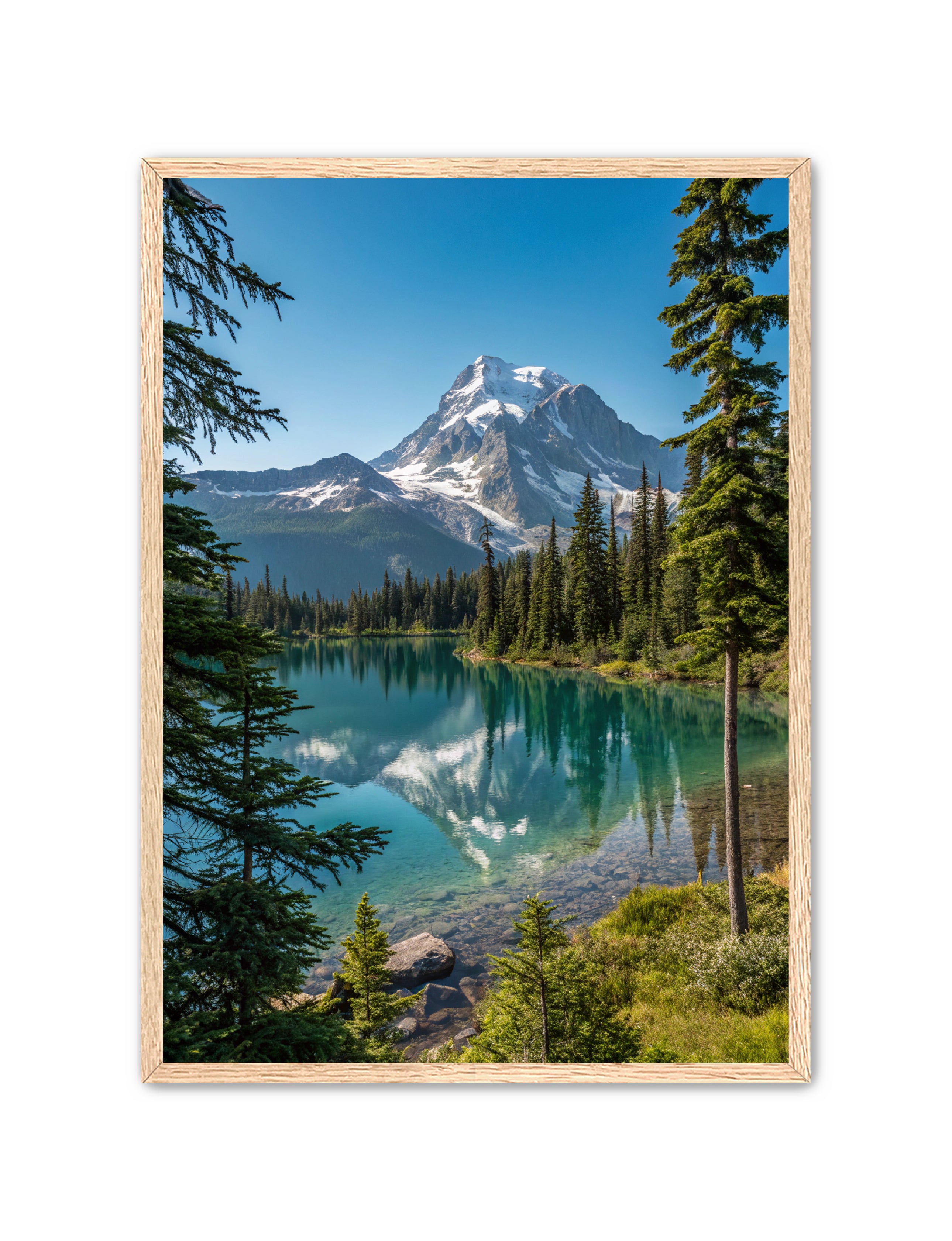 Apricus Prints 'Mirror of the Peak' Apricus Art Collection