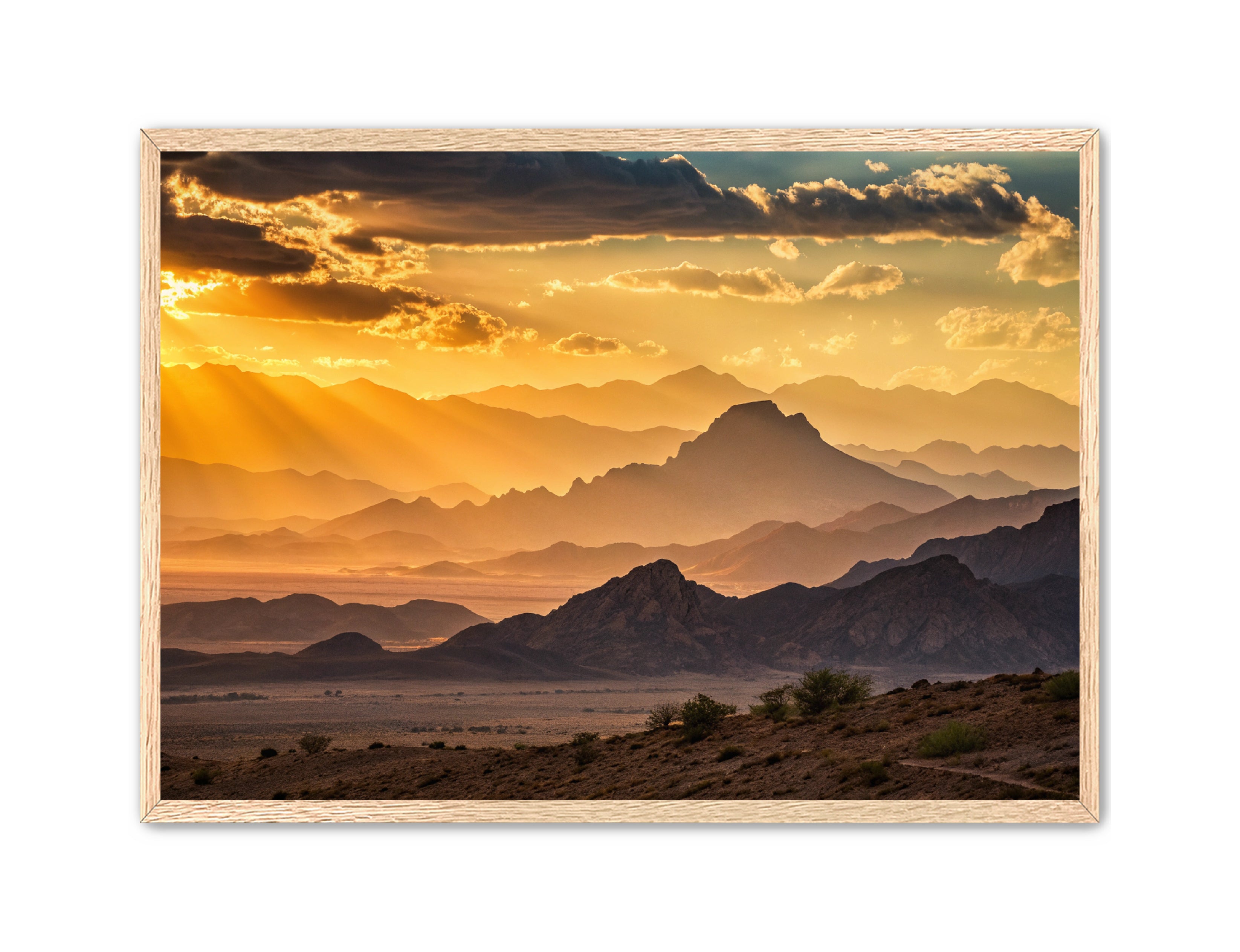 Apricus Prints 'Embers of the Arid Horizon' Apricus Art Collection