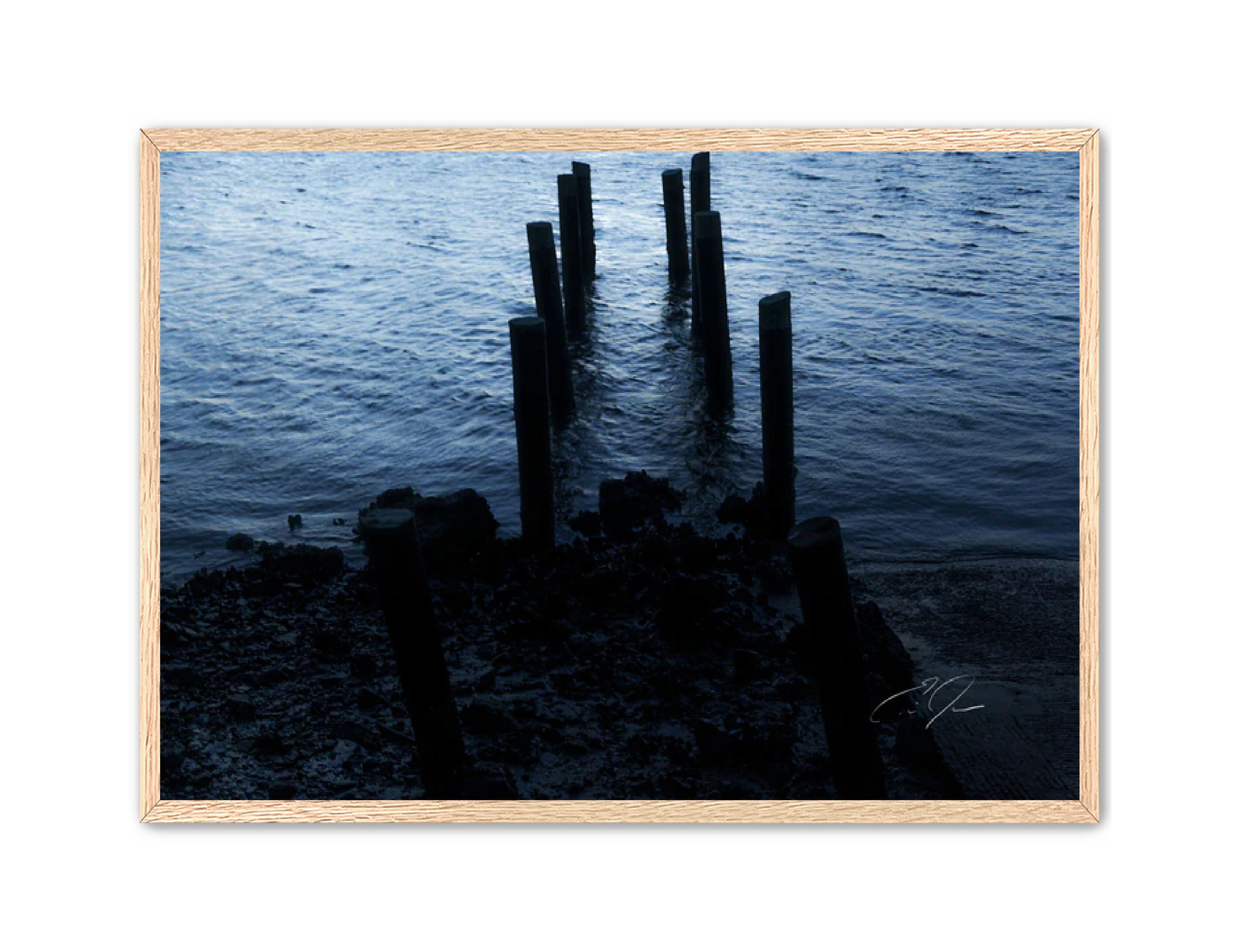 Art Contemporary Landscape Photography Prints 'Pier's End' Eric C. Jackson Studio