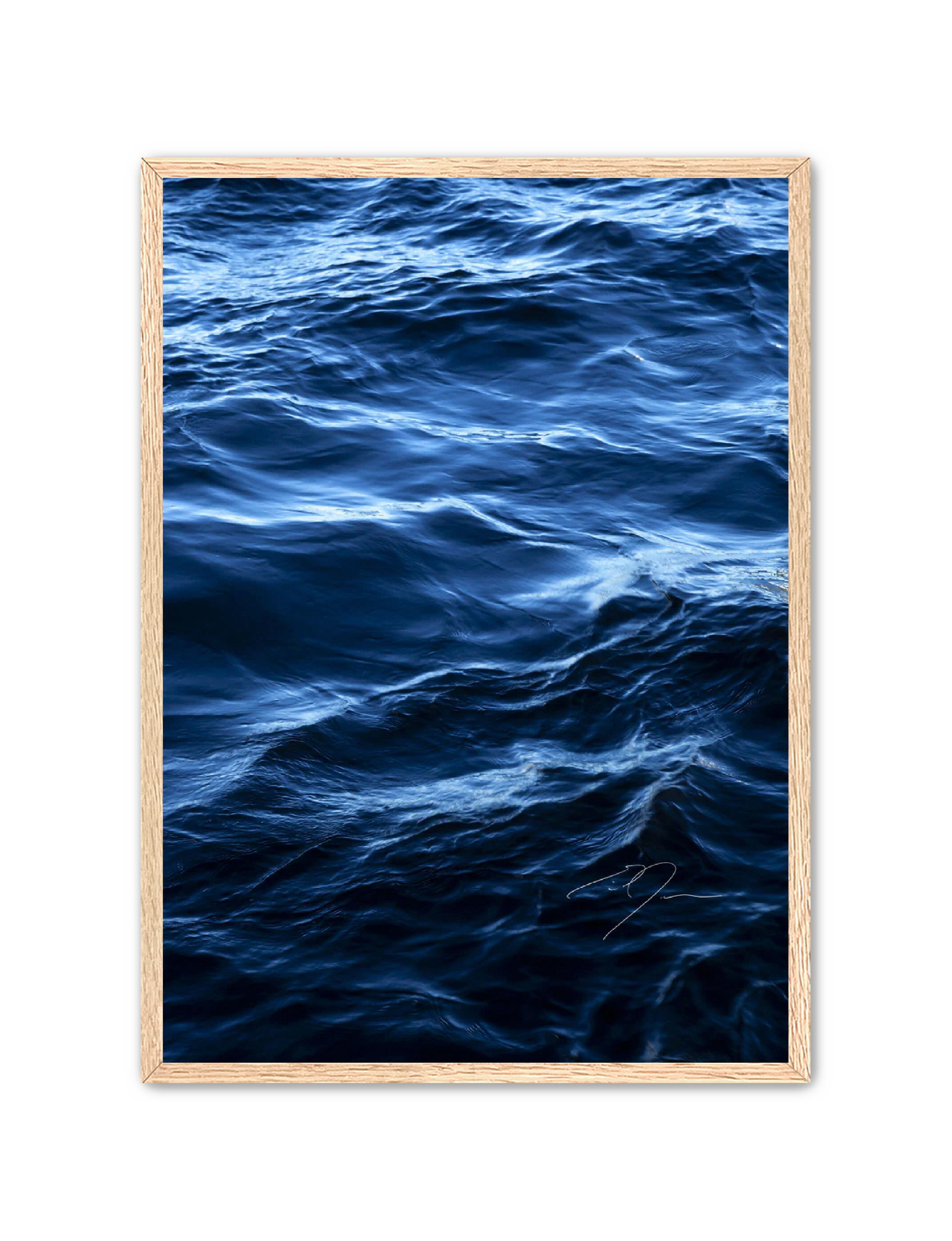 Art Contemporary Photography Prints Seascape 'Water, No.13' Eric C. Jackson Studio