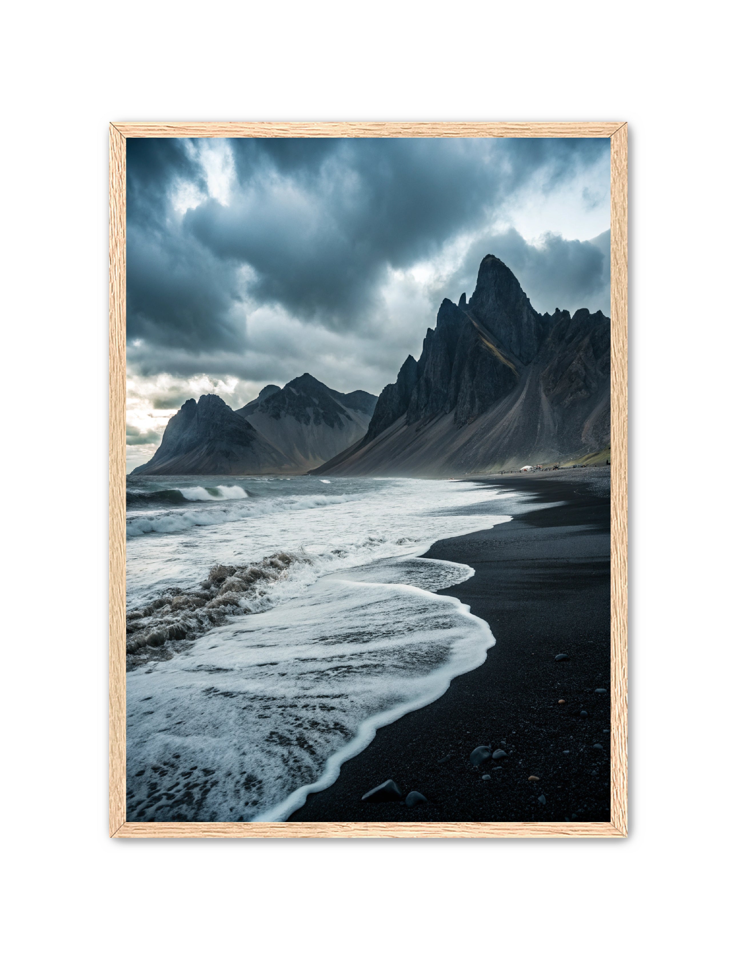 Apricus Prints Beaches 'Icelandic Coastlione' Apricus Art Collection