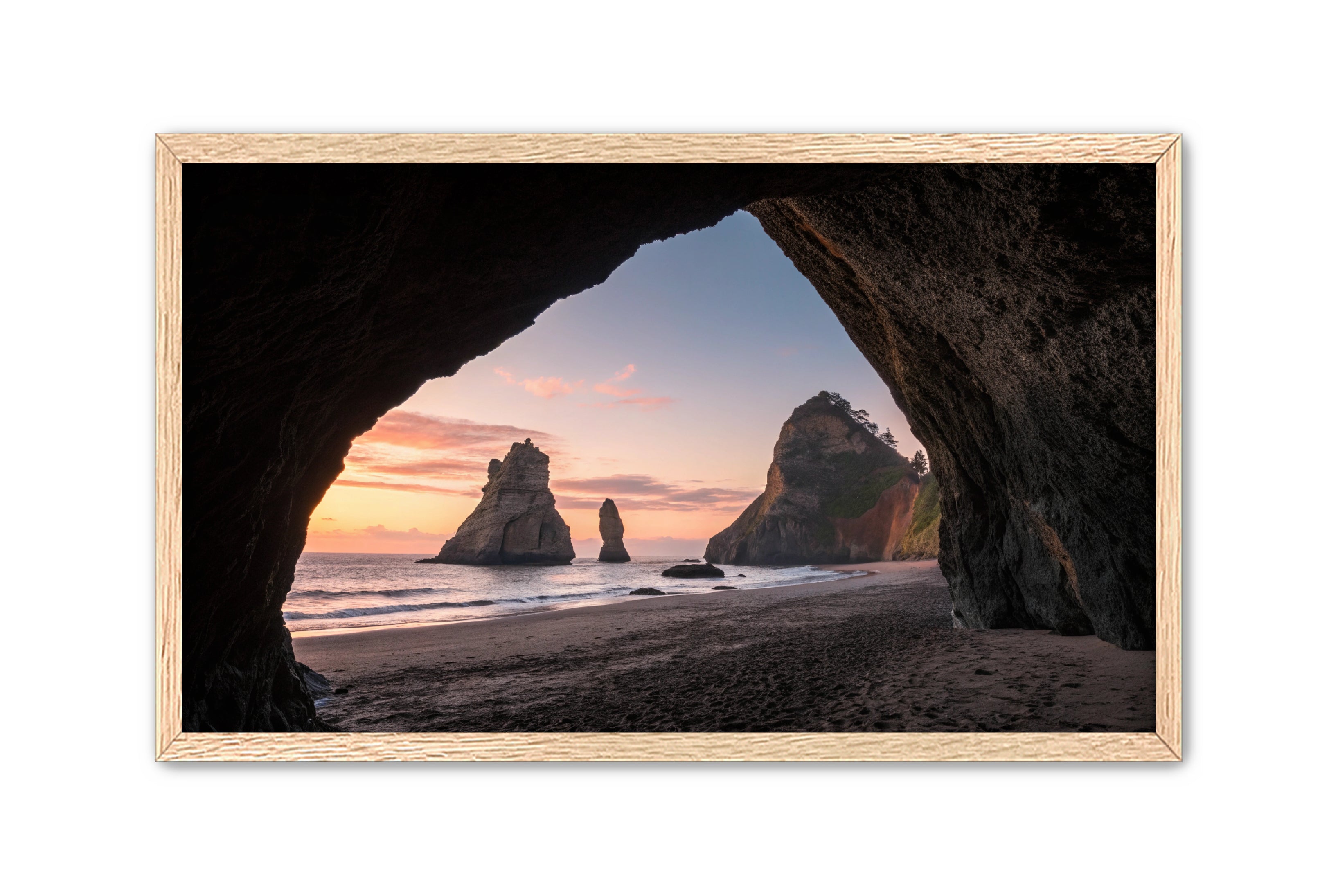 Apricus Prints Beaches 'Rock Framed Horizon' Apricus Art Collection