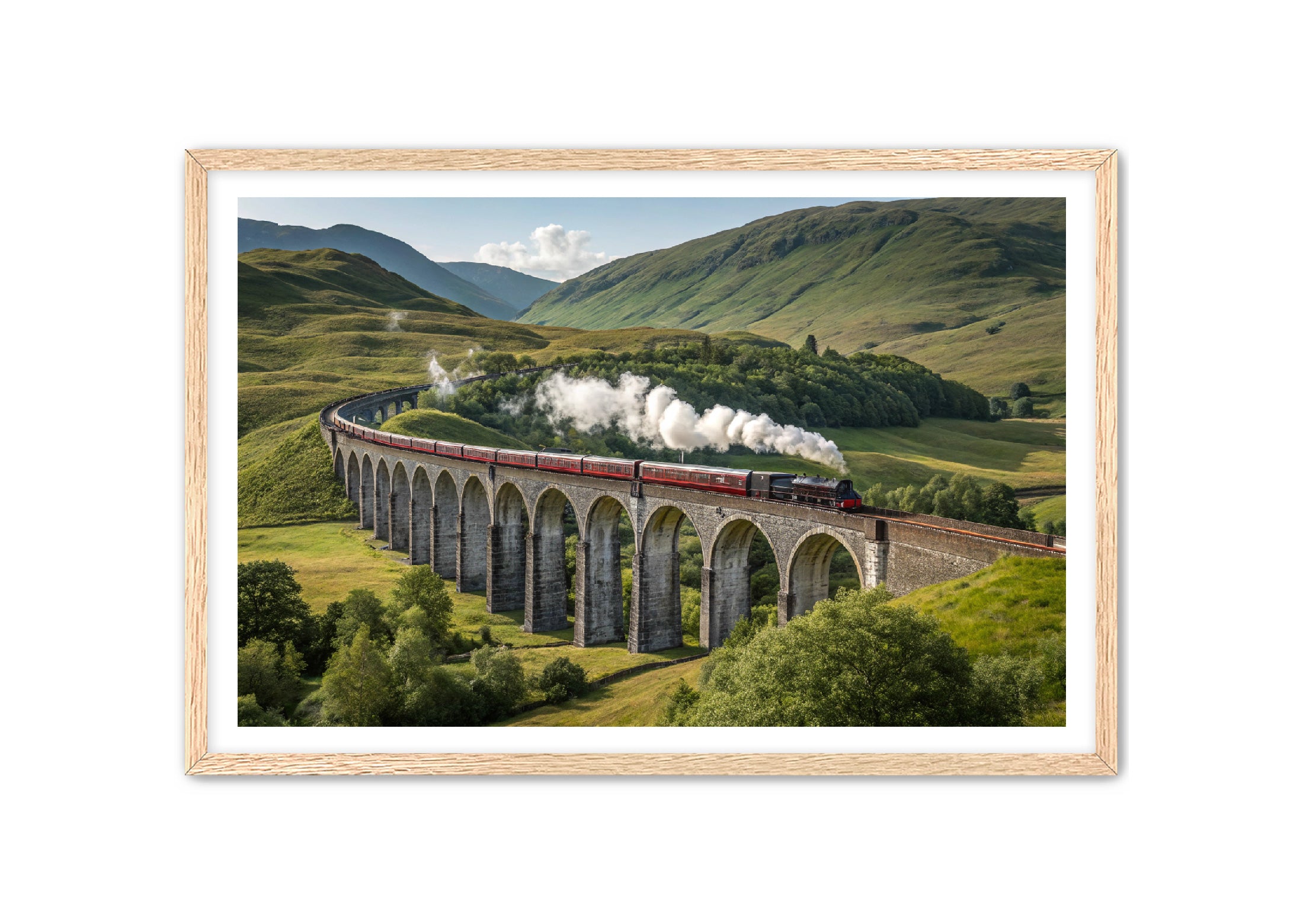 Apricus Prints 'Highland Express' Apricus Art Collection