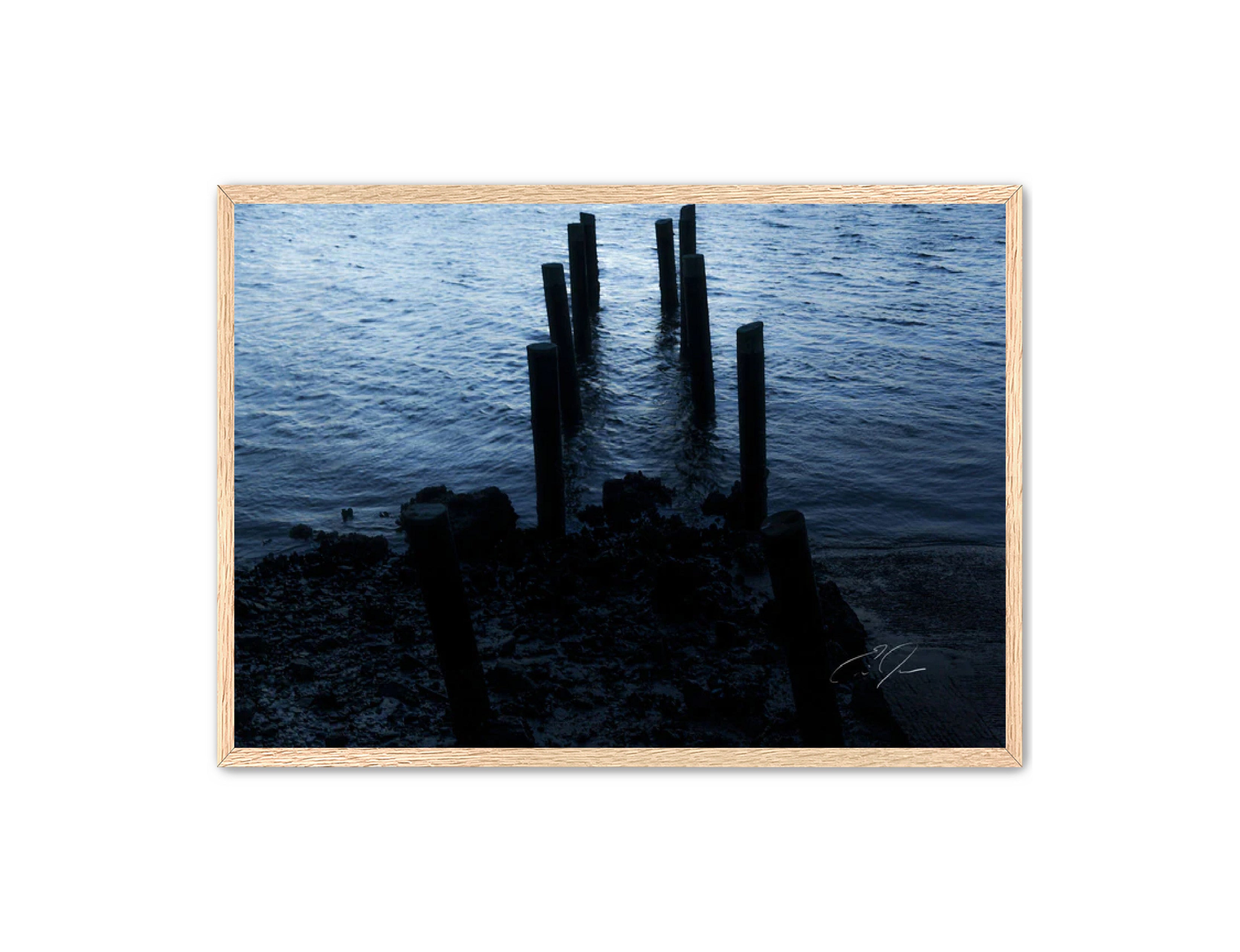 Art Contemporary Landscape Photography Prints 'Pier's End' Eric C. Jackson Studio