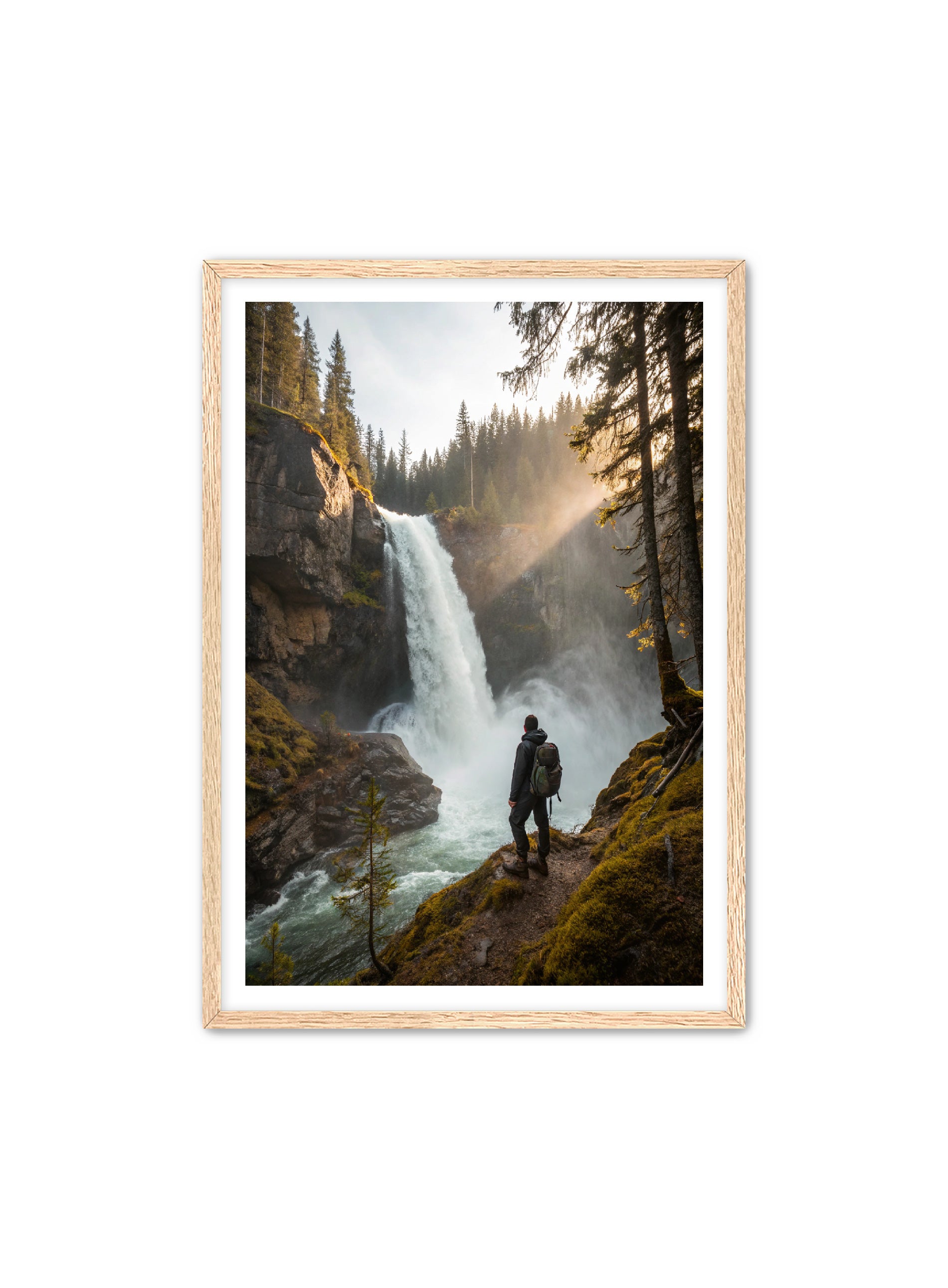 Apricus Prints 'Lost in the Falls' Apricus Art Collection