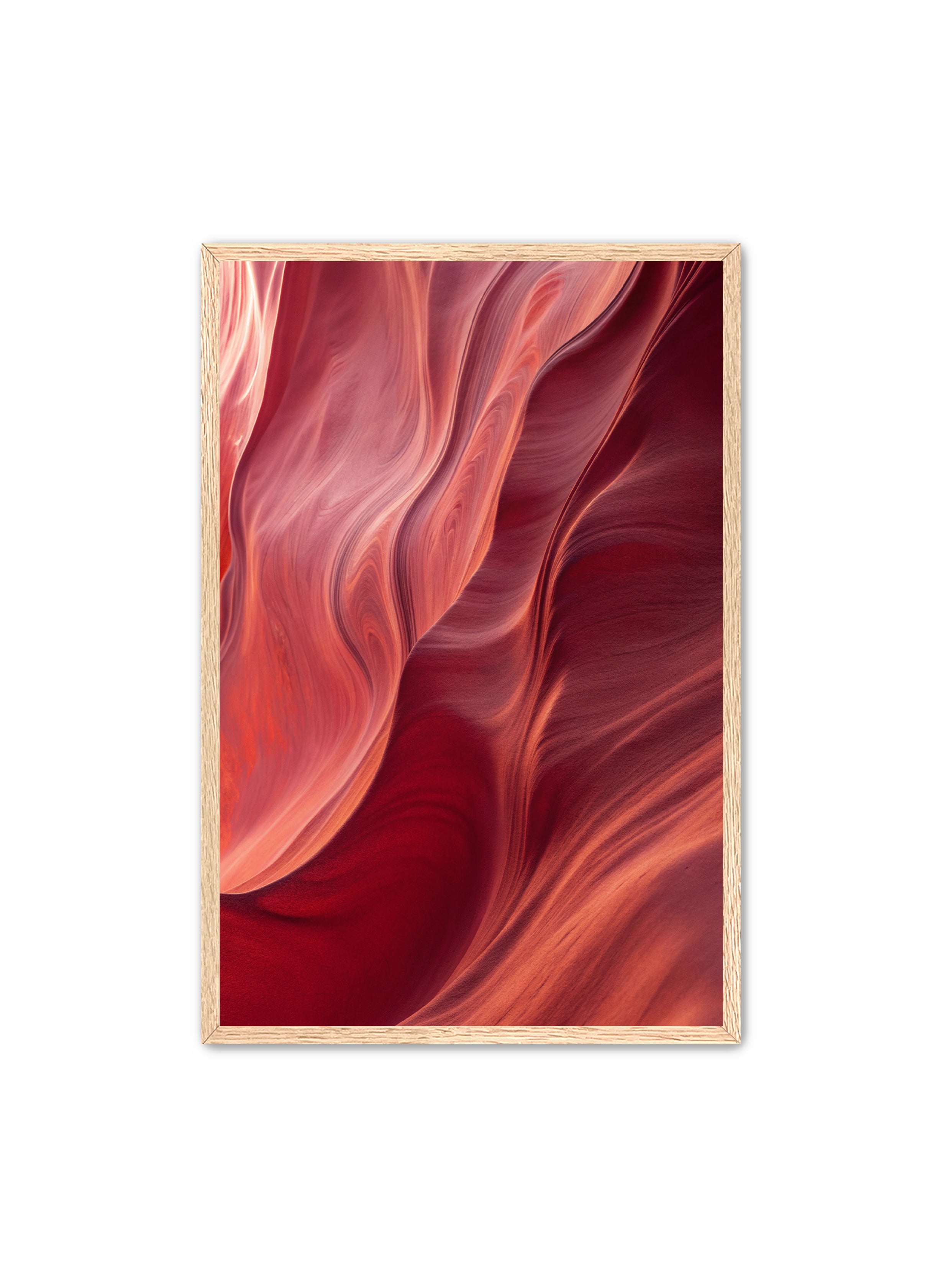 Abstract Prints 'Mars' Apricus Art Collection