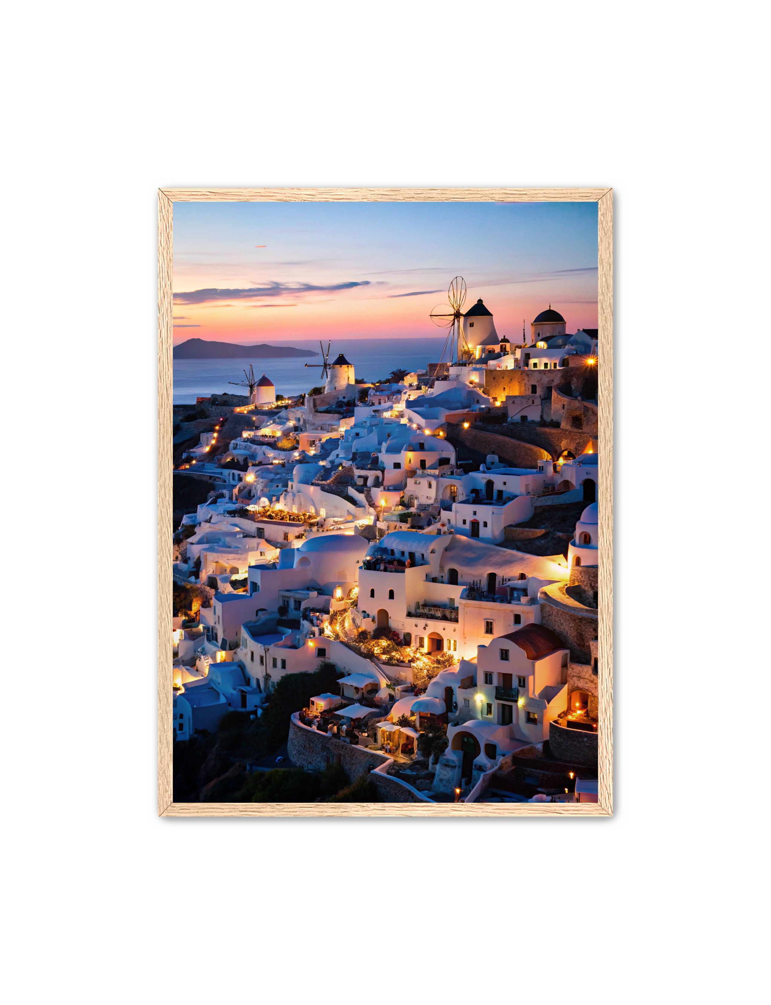 Apricus Prints La Bella Vita 'Evening Glow on the Aegean' Apricus Art Collection