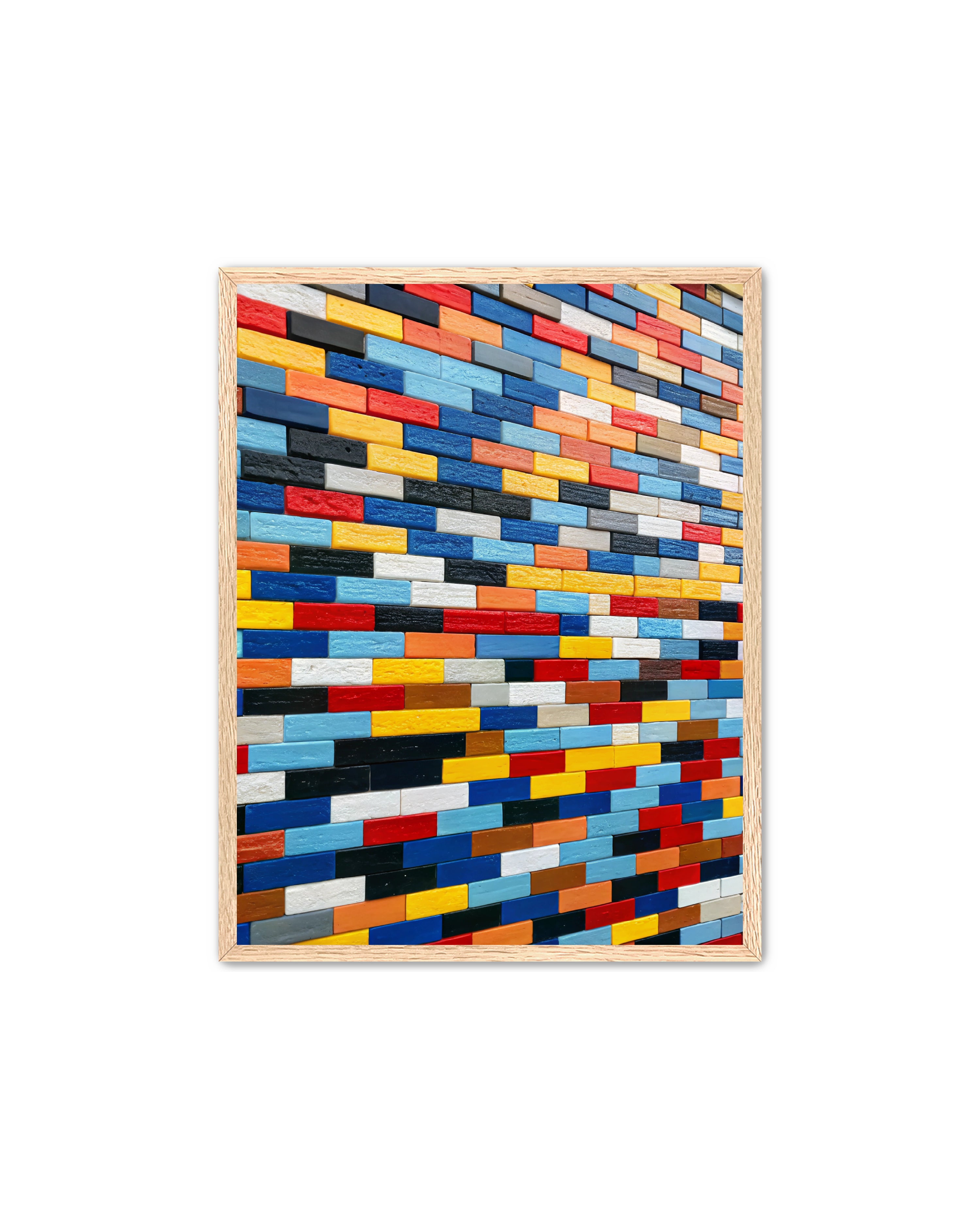 Abstract Prints 'Wall of Kinetic Dreams' Apricus Art Collection