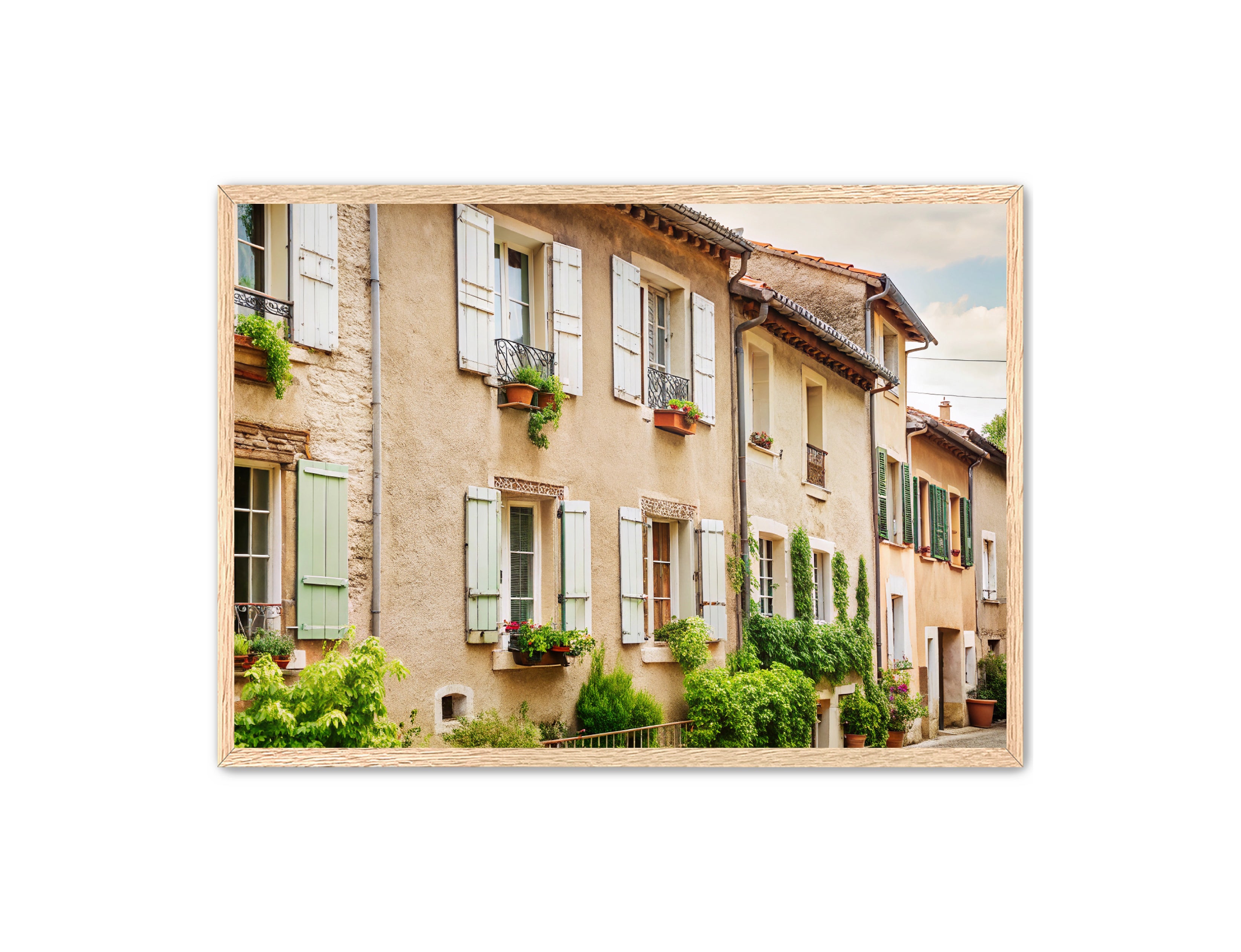 Apricus Prints La Bella Vita 'French Village' Apricus Art Collection