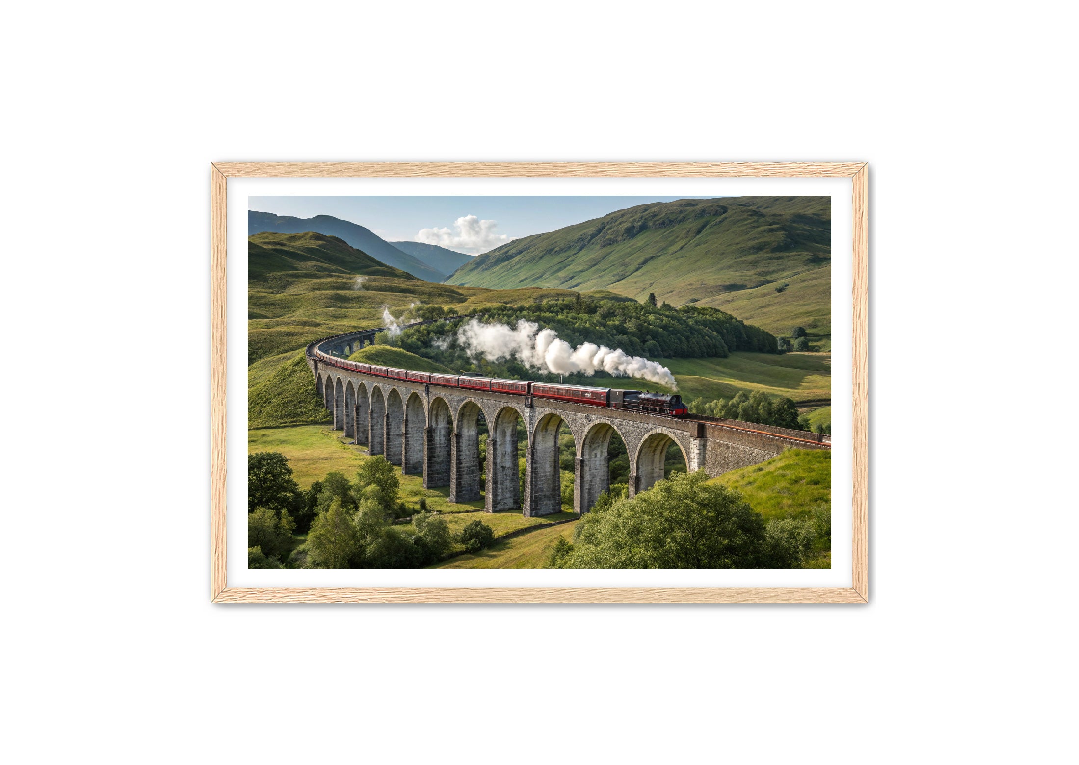 Apricus Prints 'Highland Express' Apricus Art Collection