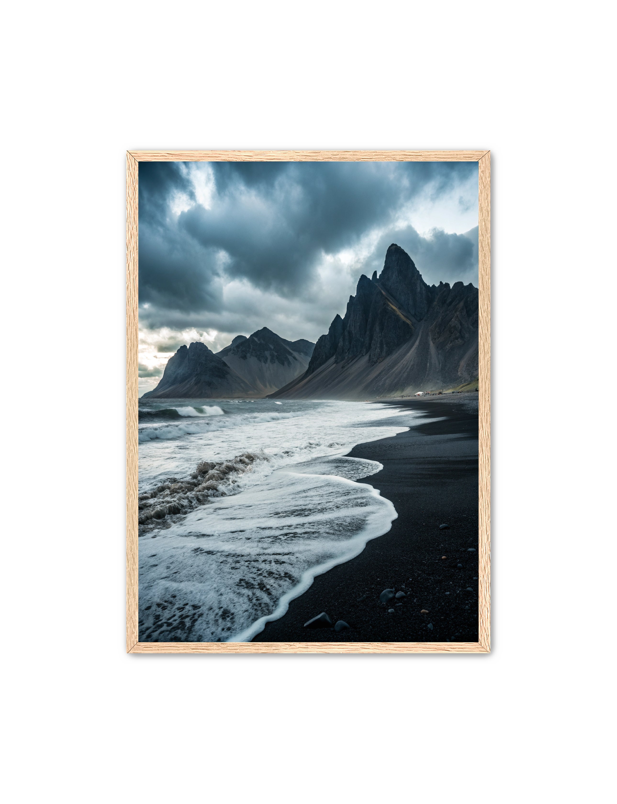 Apricus Prints Beaches 'Icelandic Coastlione' Apricus Art Collection