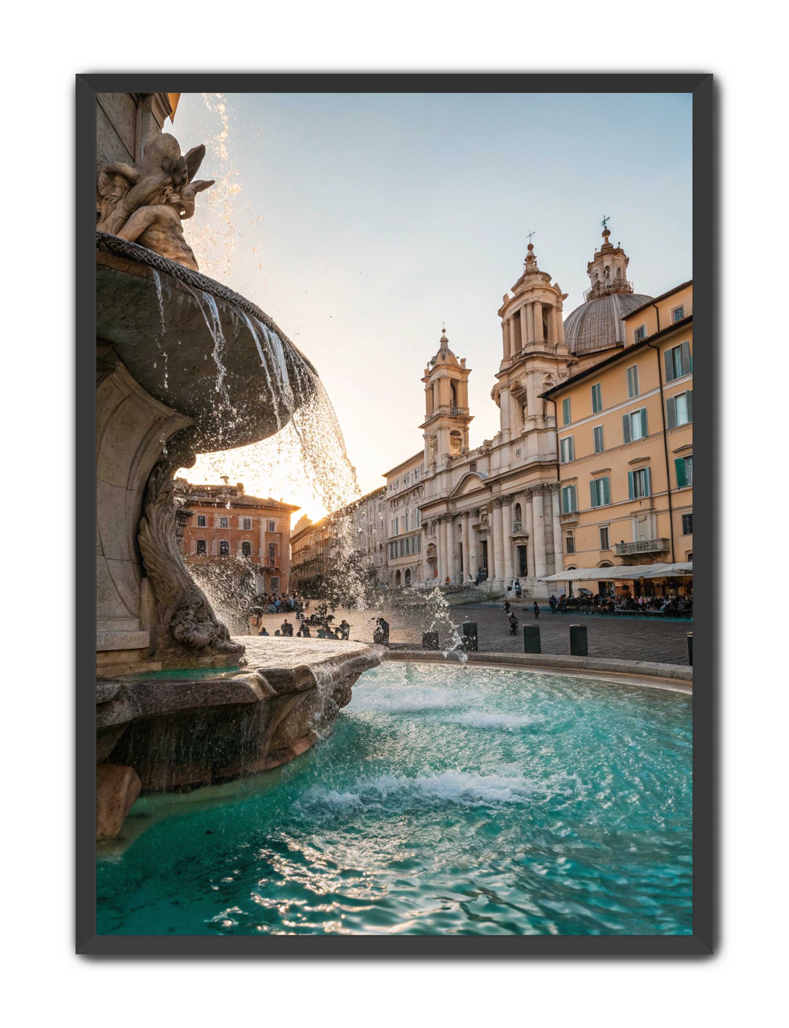 Apricus Prints 'Fountain of Charm' Apricus Art Collection