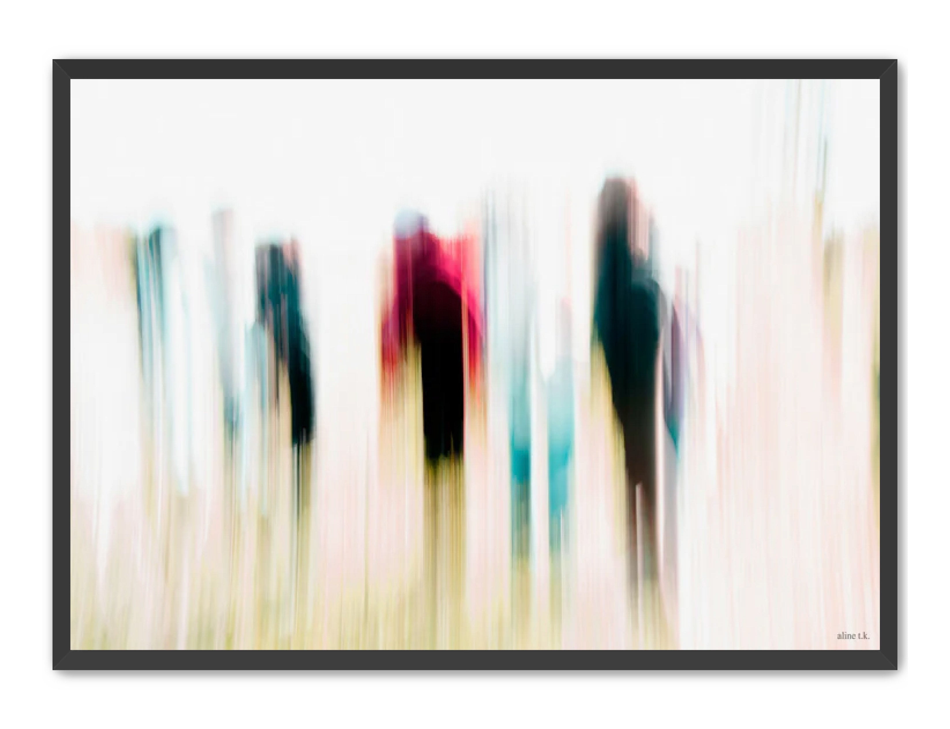 Abstract Photography Prints 'Friends' Aline Karagozlu