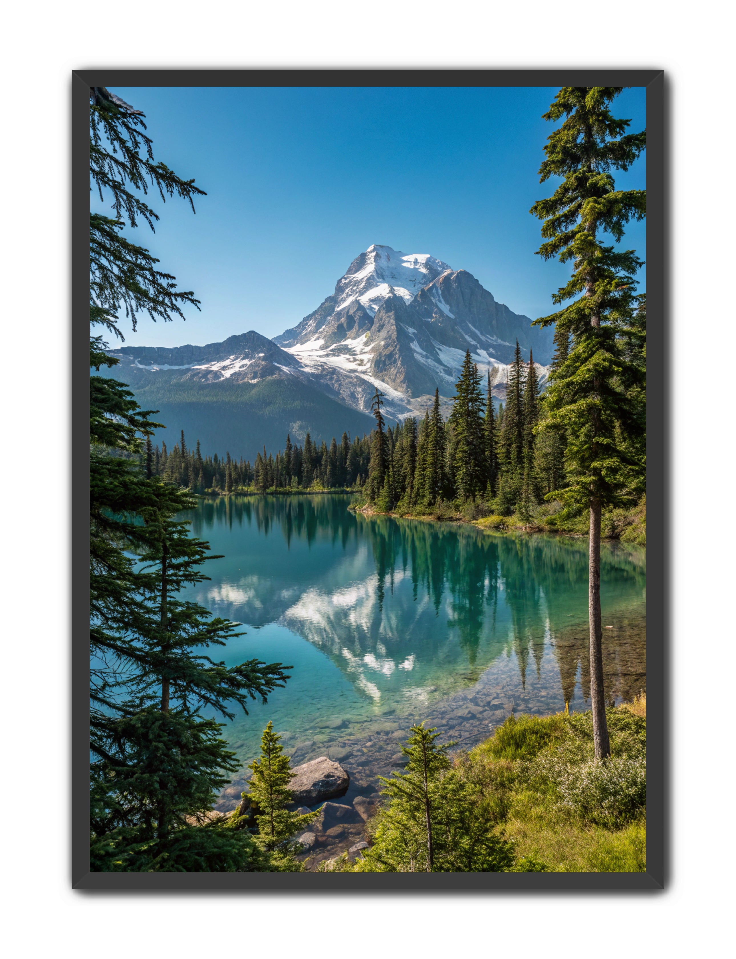 Apricus Prints 'Mirror of the Peak' Apricus Art Collection