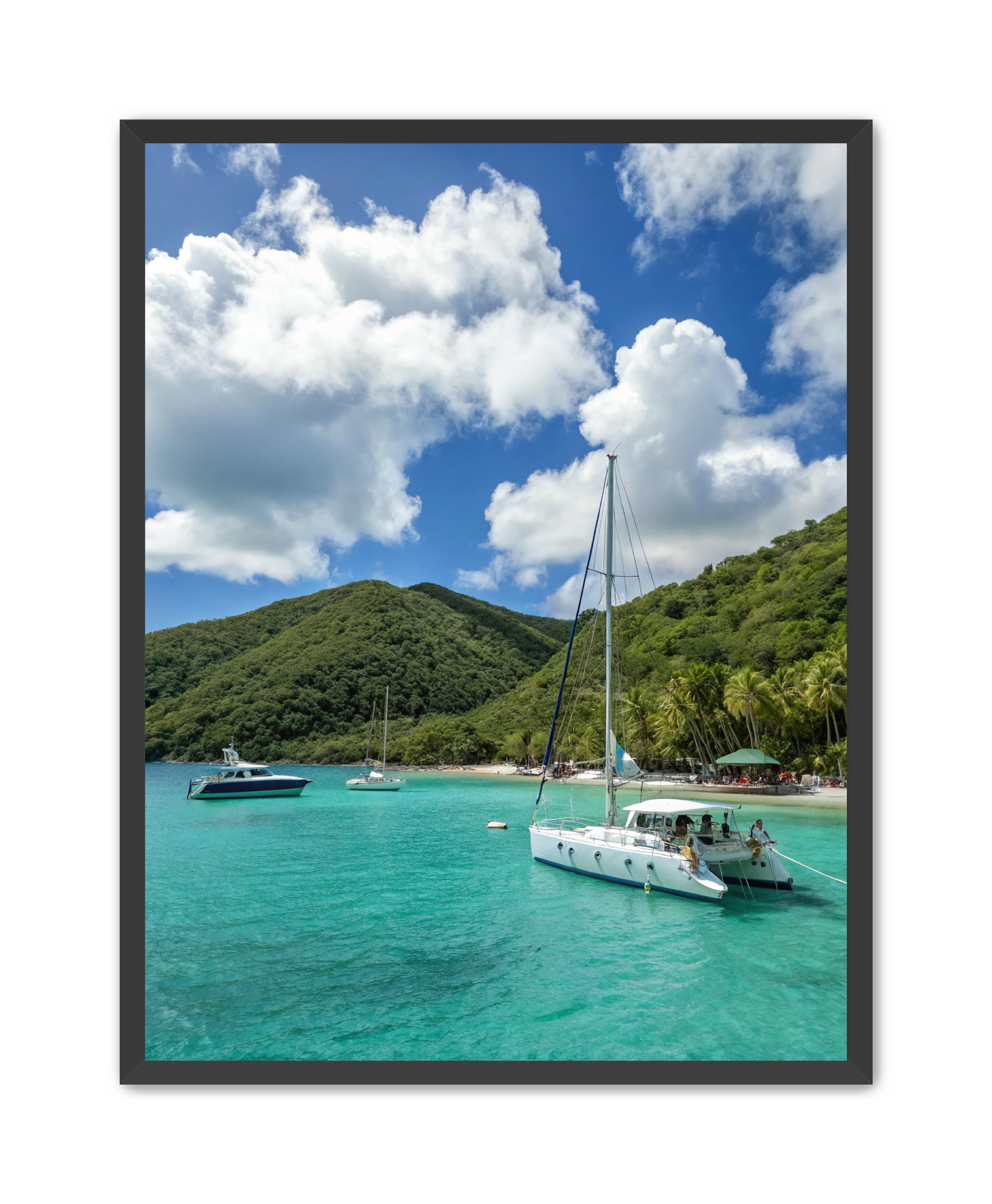 Apricus Prints Beaches 'Anchored Just Right' Apricus Art Collection