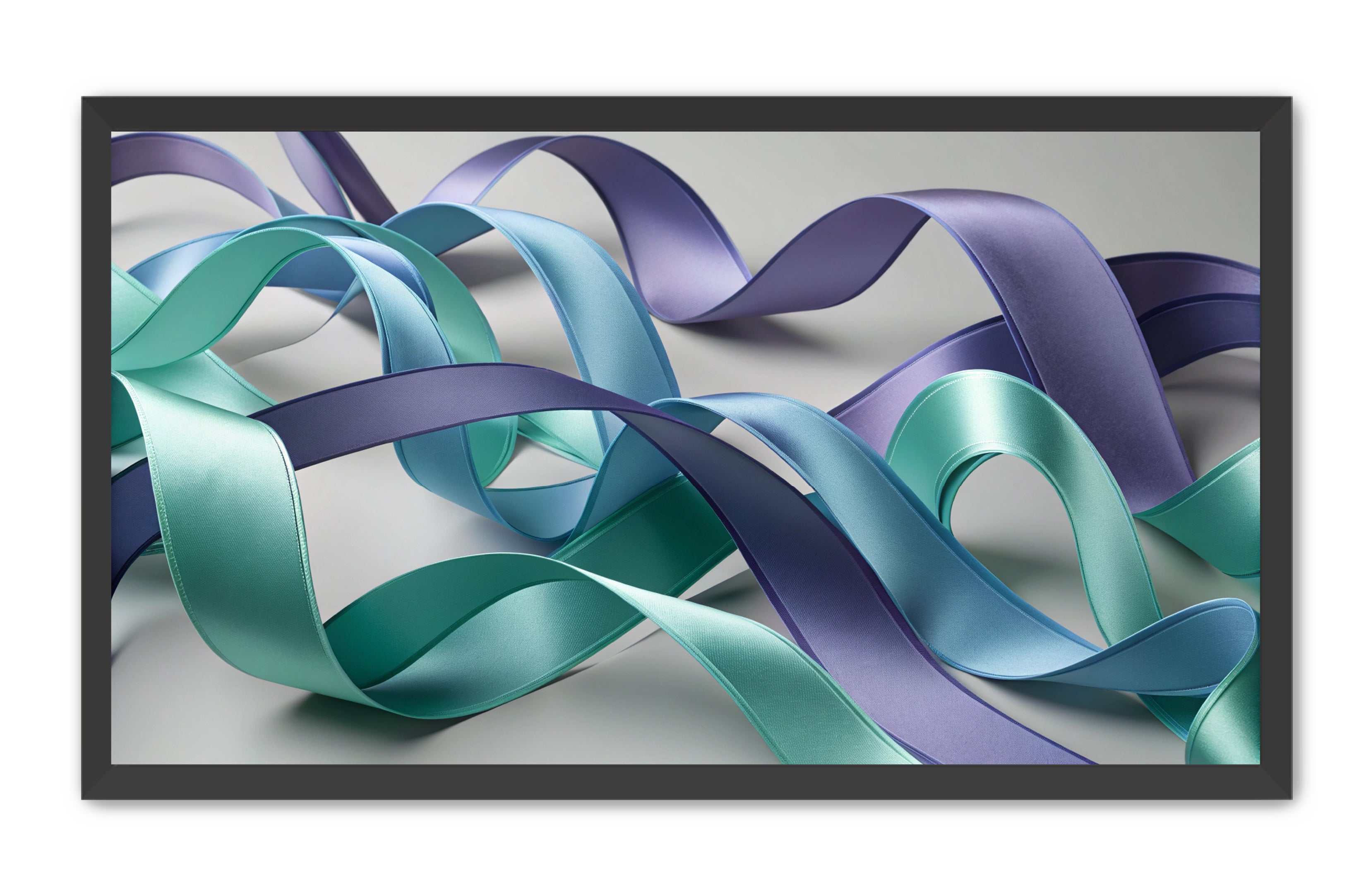 Abstract Prints 'Vapor Trails' Apricus Art Collection