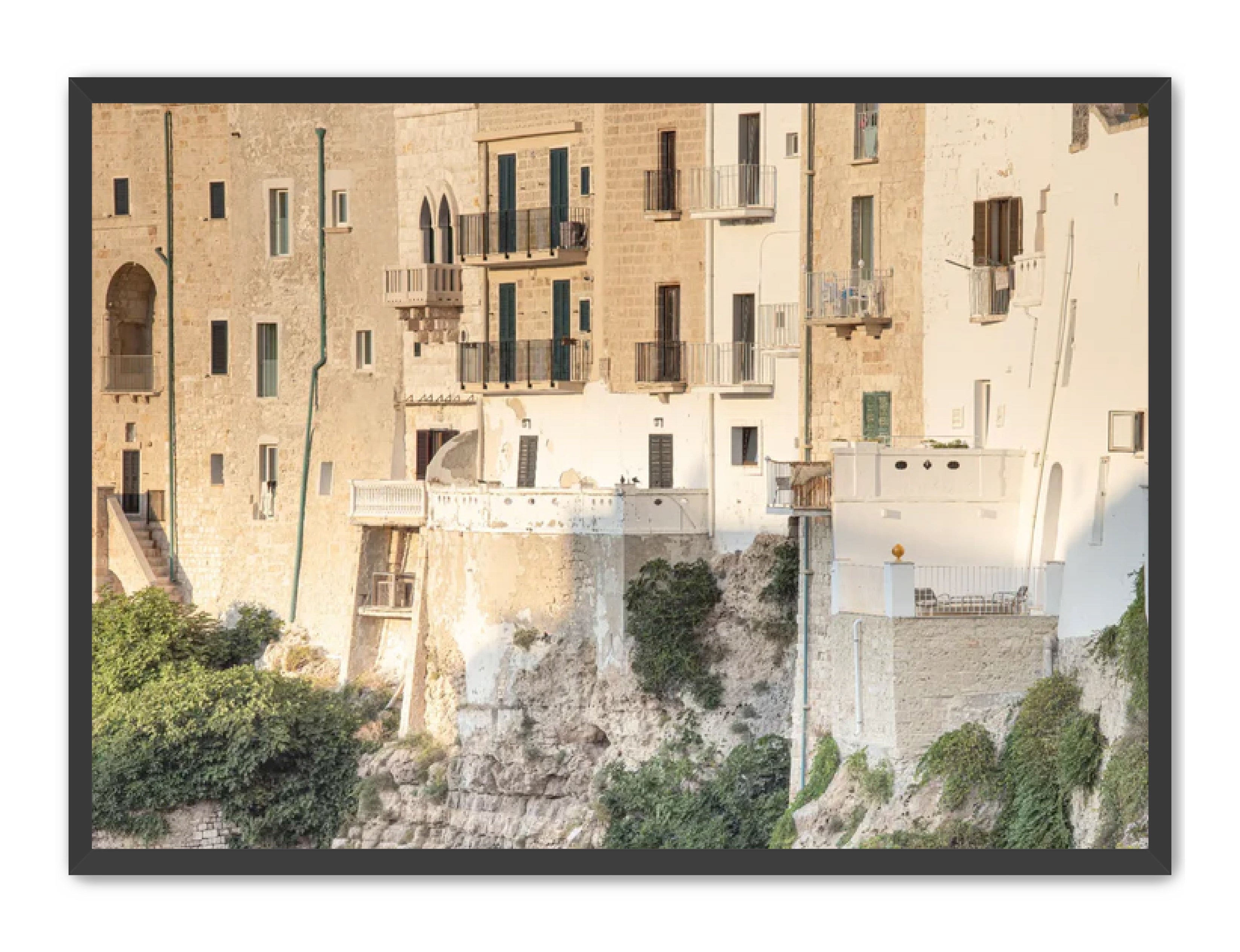 photography Prints 'FACADE OF POLIGNANO' Erin Rudzinski